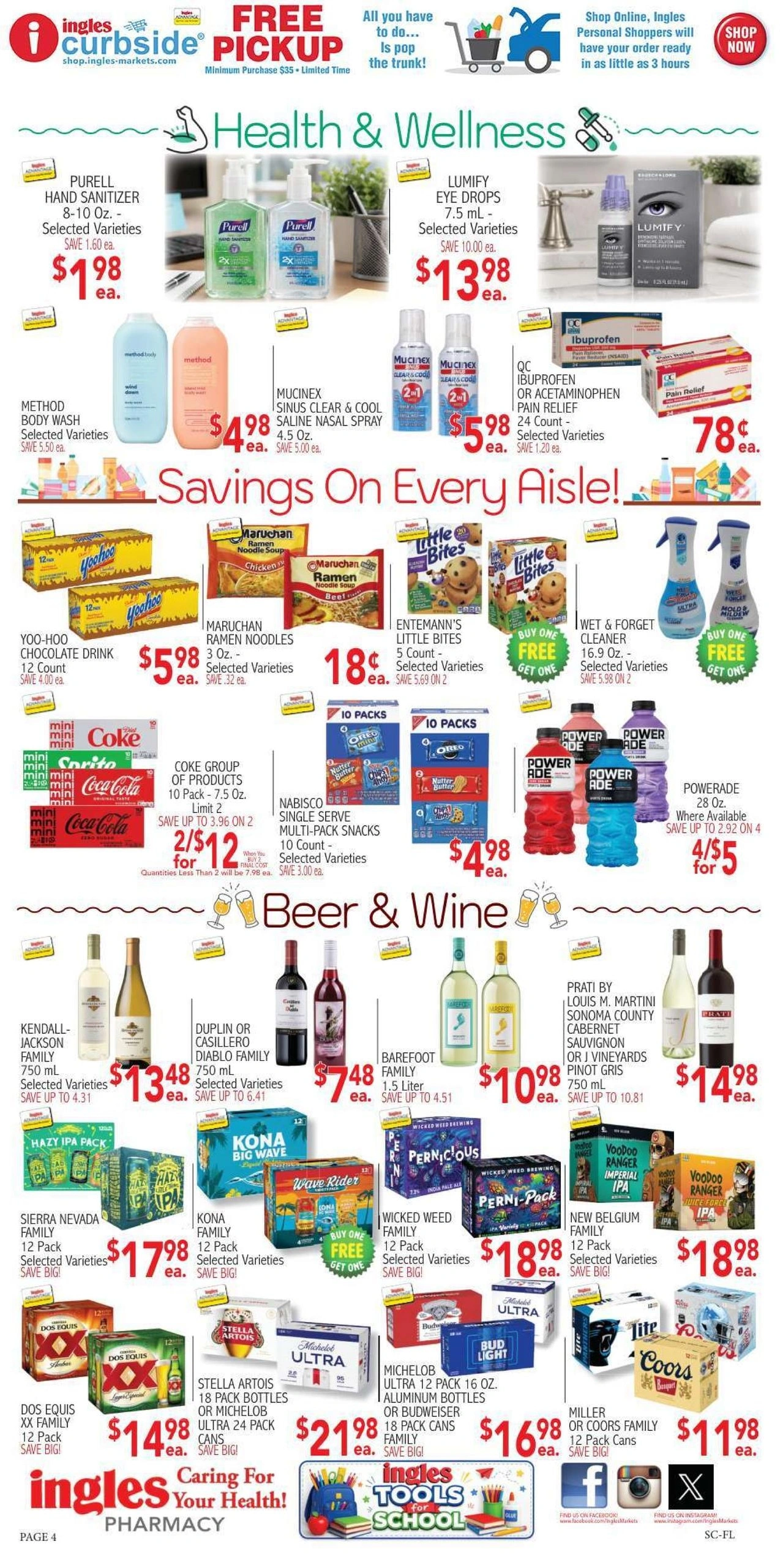 Ingles Markets flyer page 4