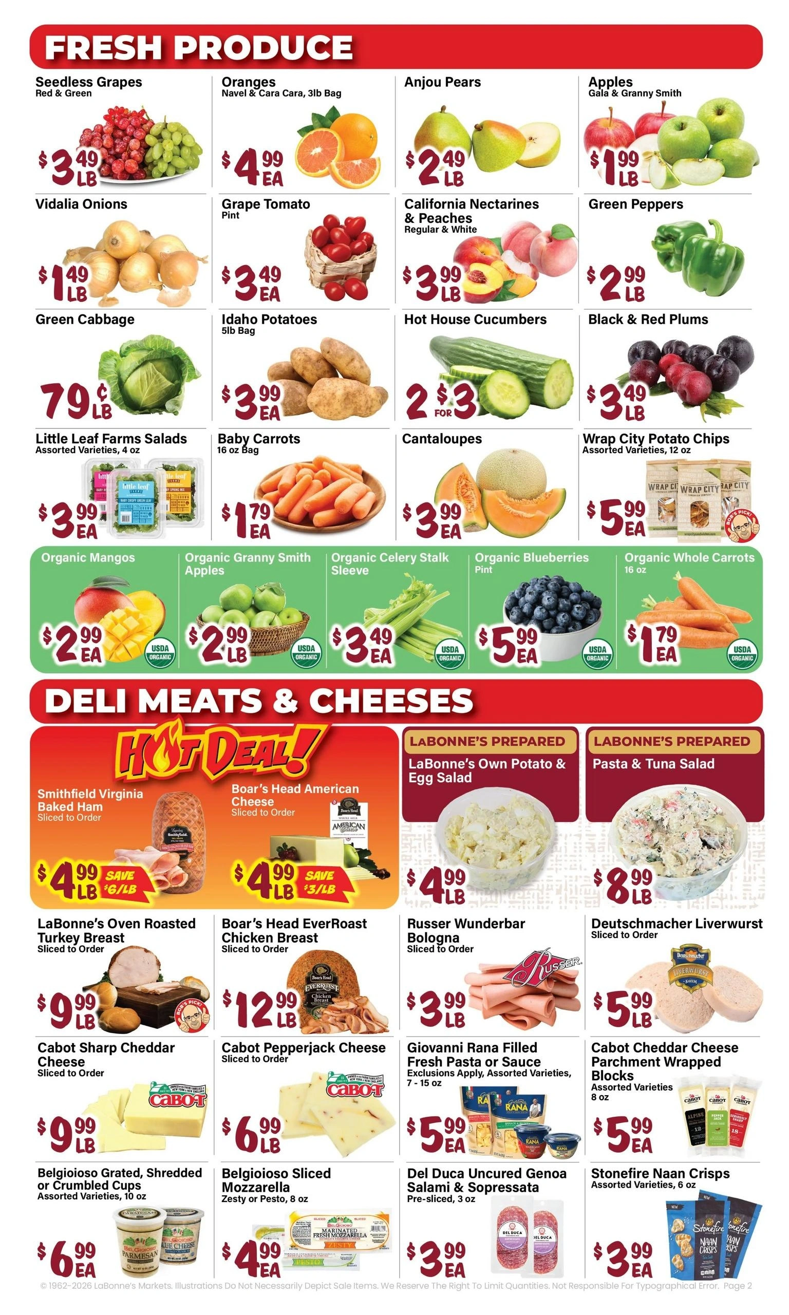 Oliver's Supermarket flyer page 2