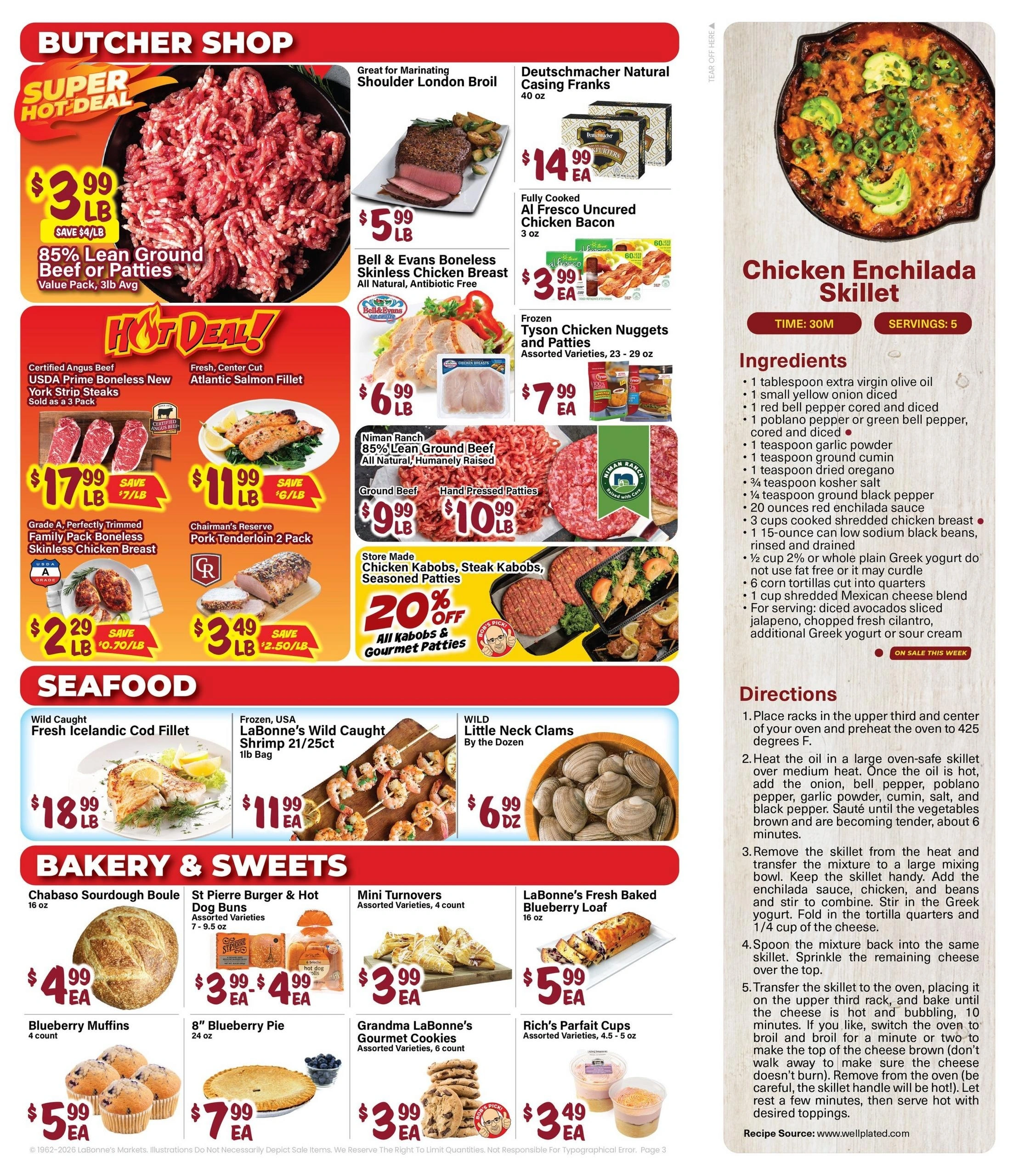 Oliver's Supermarket flyer page 3