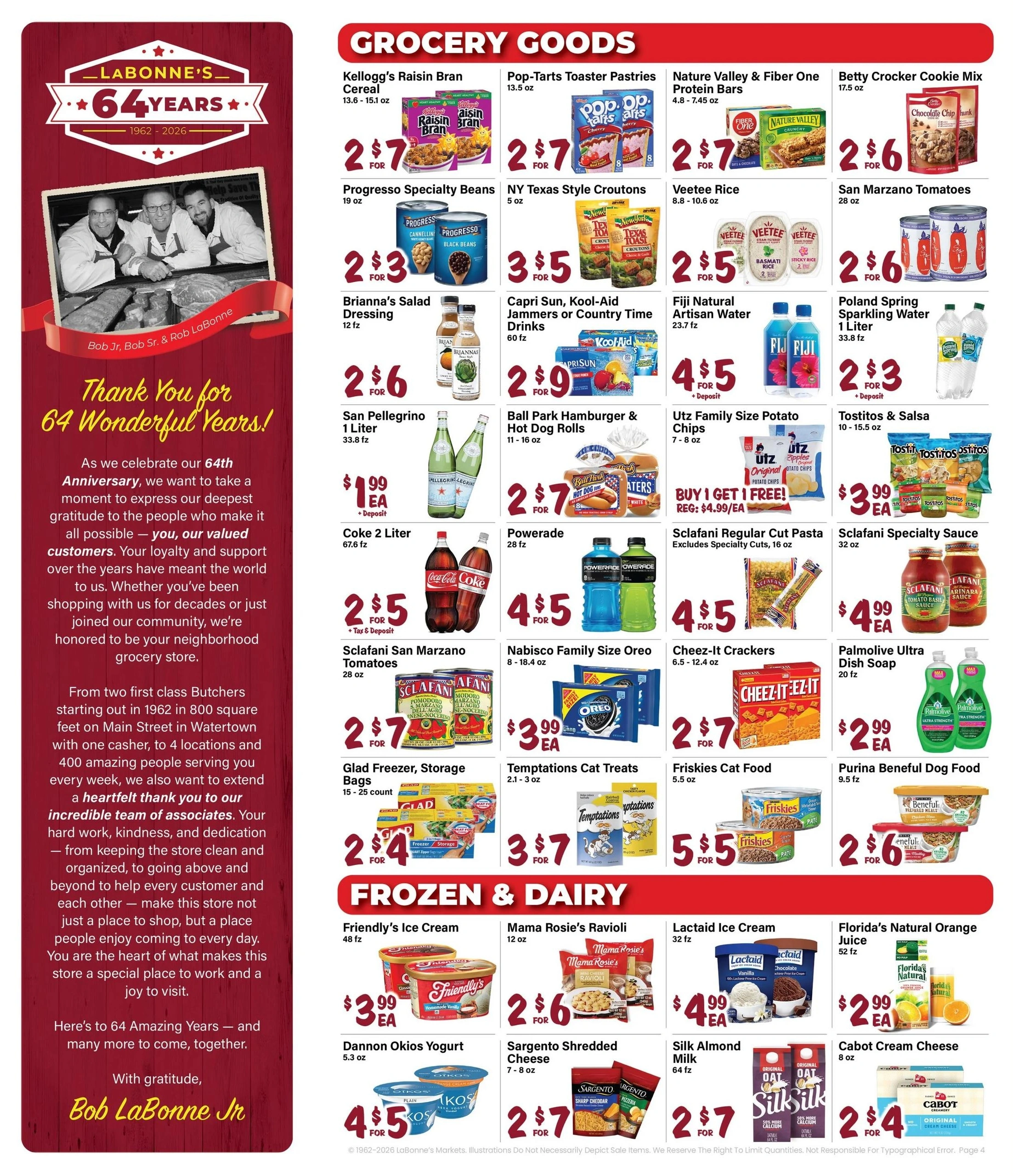 Oliver's Supermarket flyer page 4