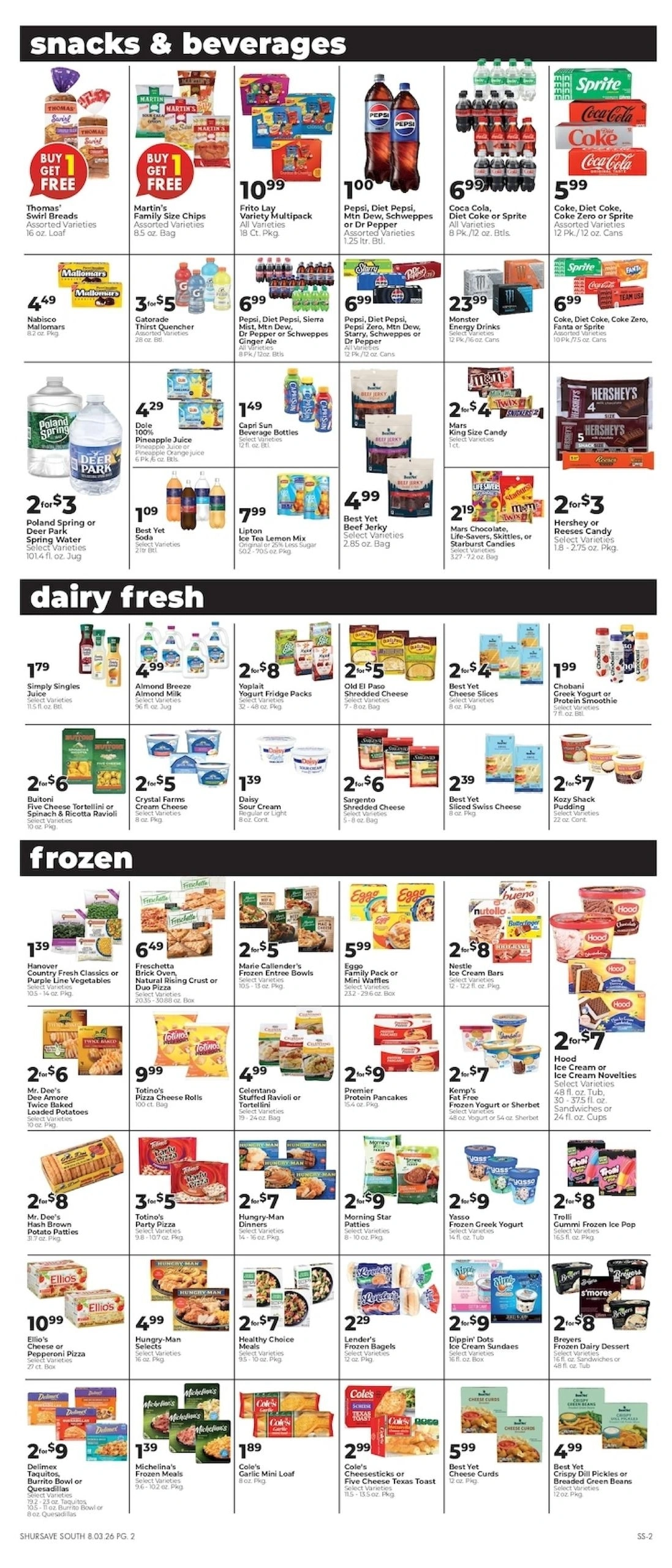 G.&E./Hocker's flyer page 2