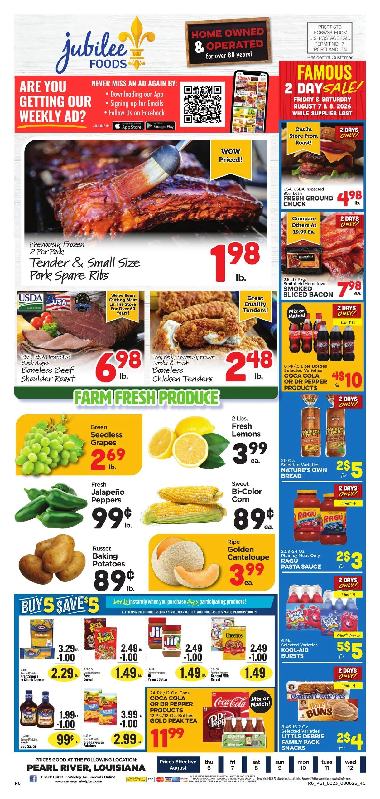 Ramey's flyer page 1