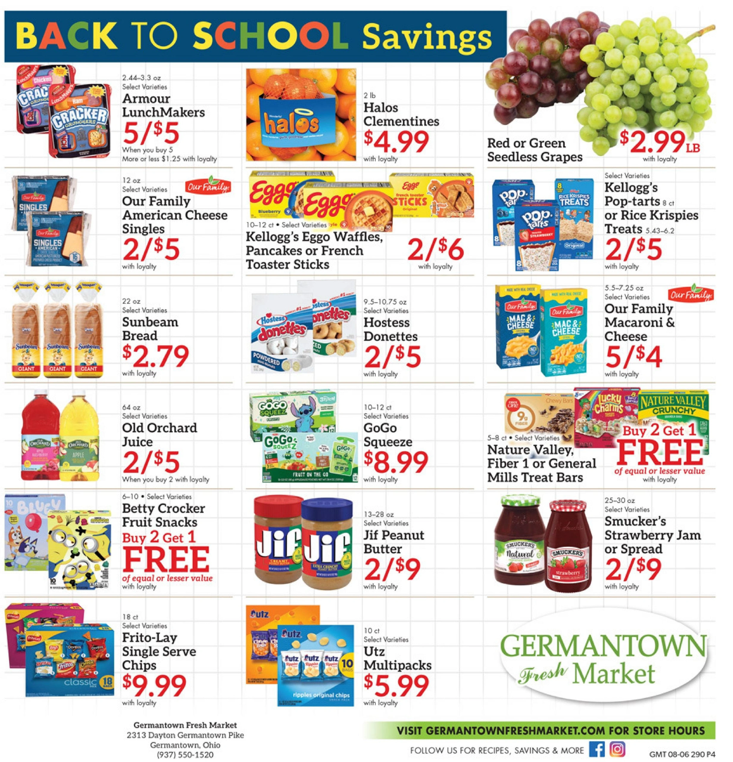 Germantown Fresh Market flyer page 4