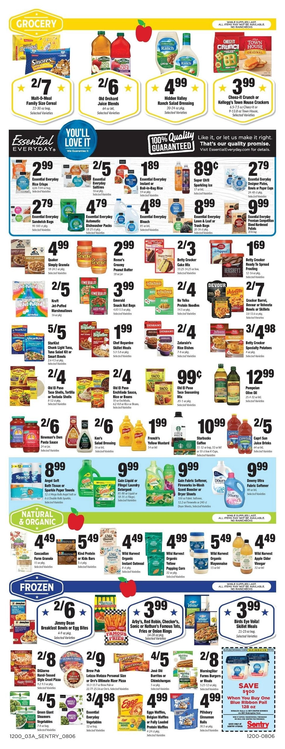 Sentry Foods flyer page 3