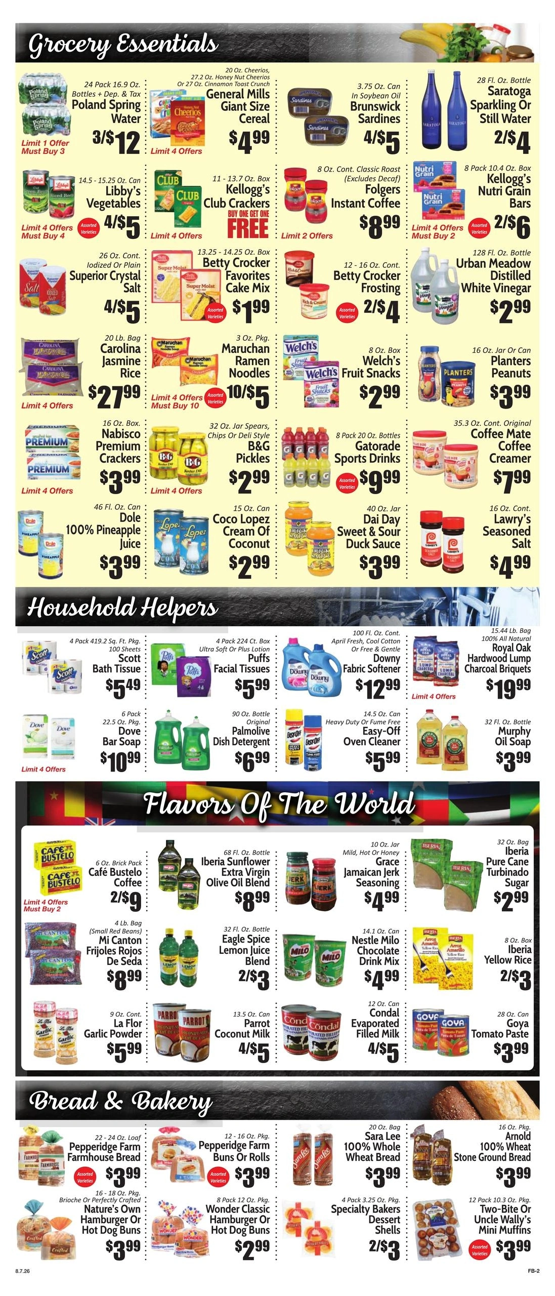 Gala Supermarkets flyer page 2