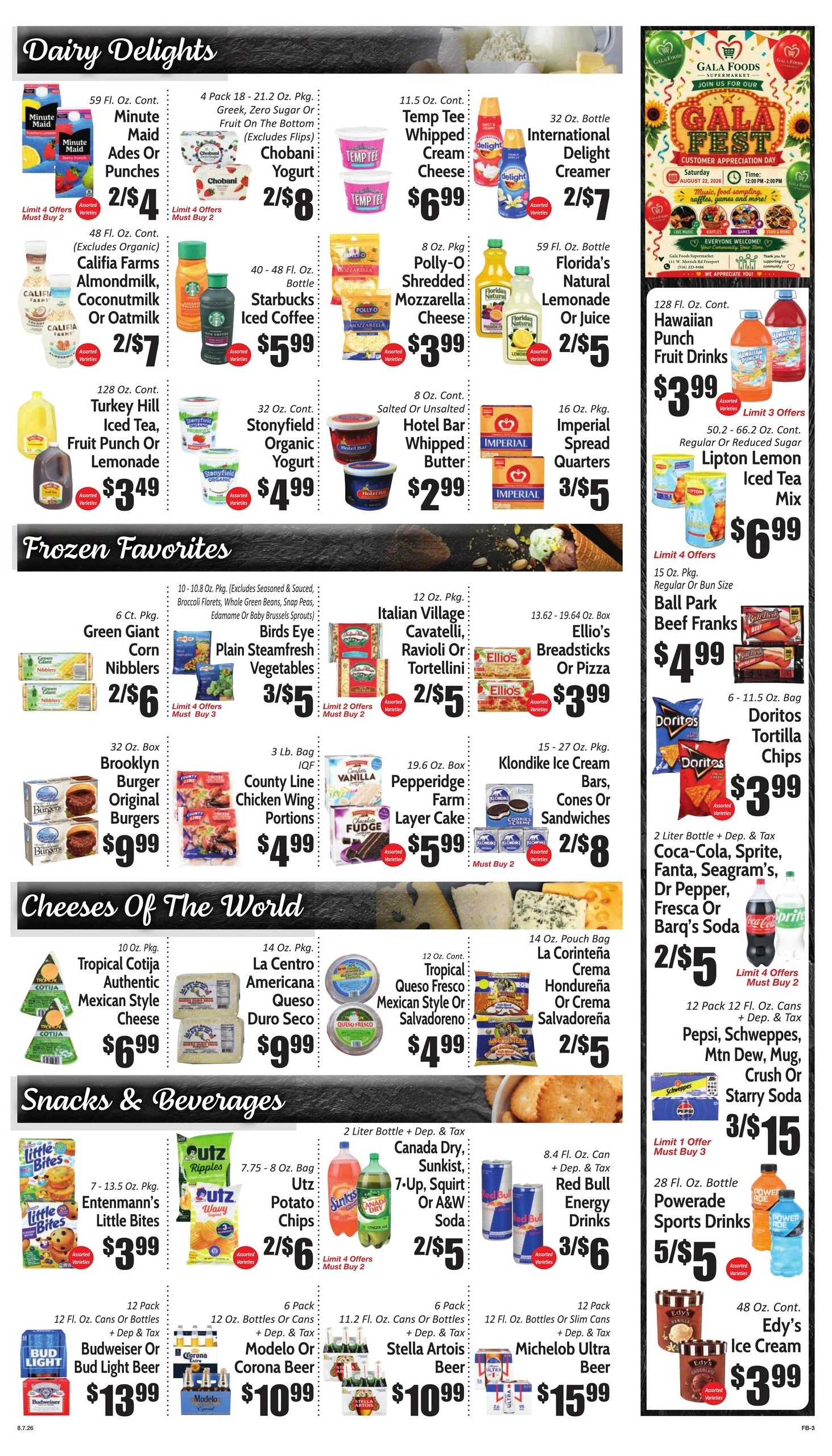 Gala Supermarkets flyer page 3