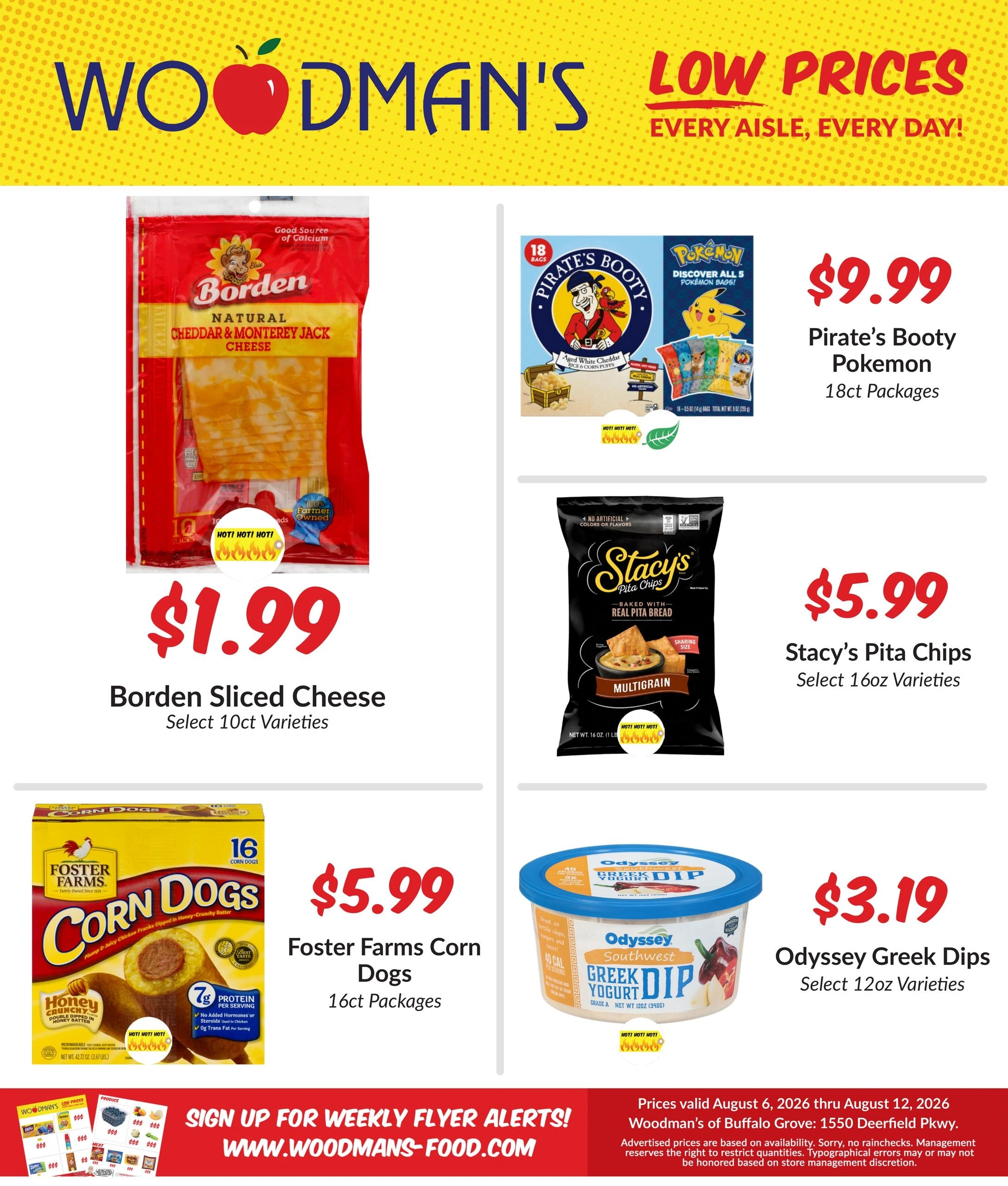 Woodman's Food Market flyer page 1