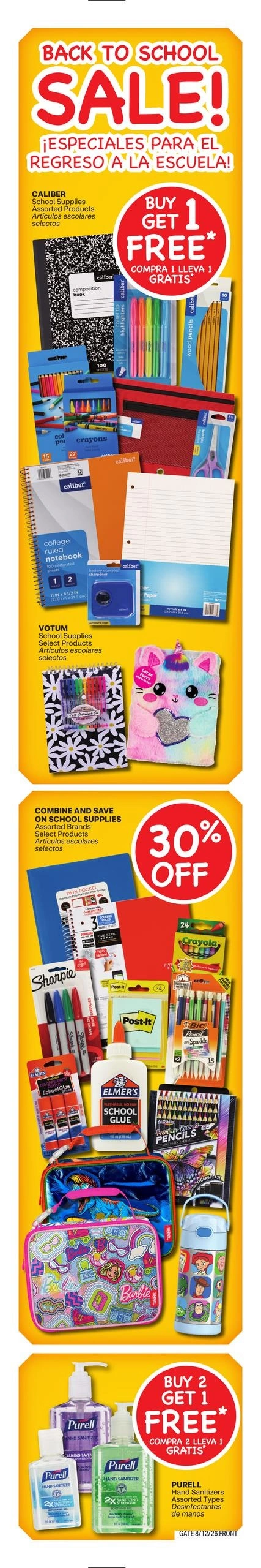 Navarro Discount Pharmacy flyer page 1