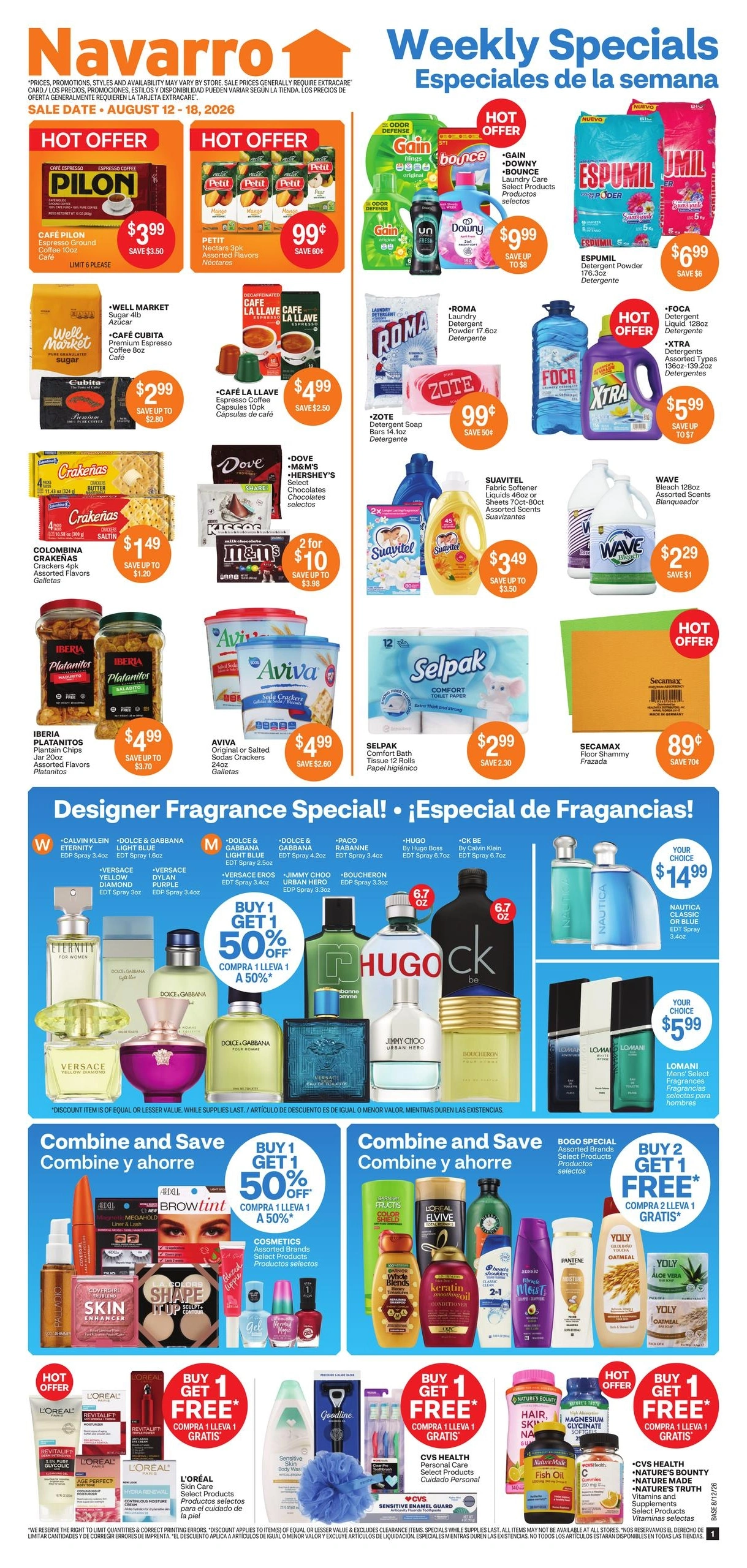 Navarro Discount Pharmacy flyer page 3