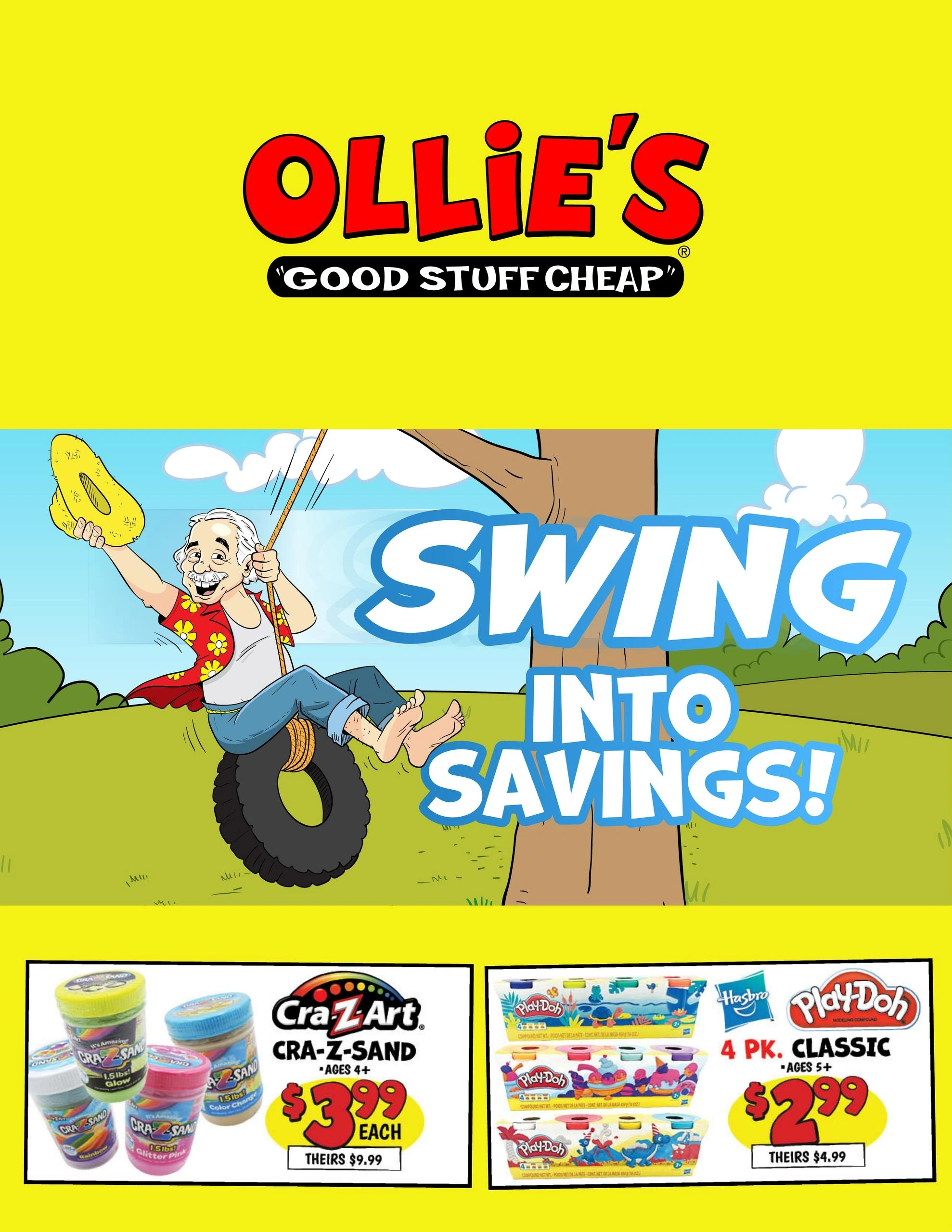 Ollie's Bargain Outlet flyer page 1