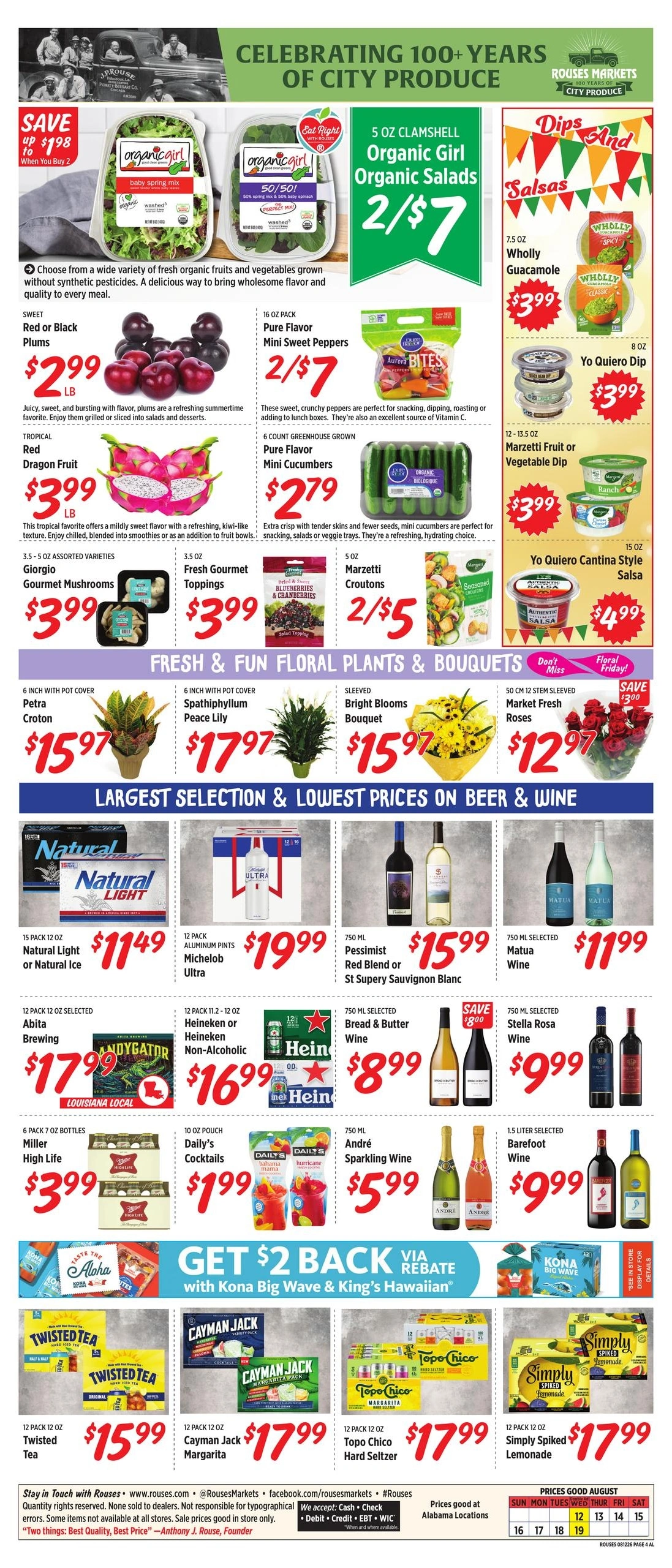 Rouses Supermarkets flyer page 8