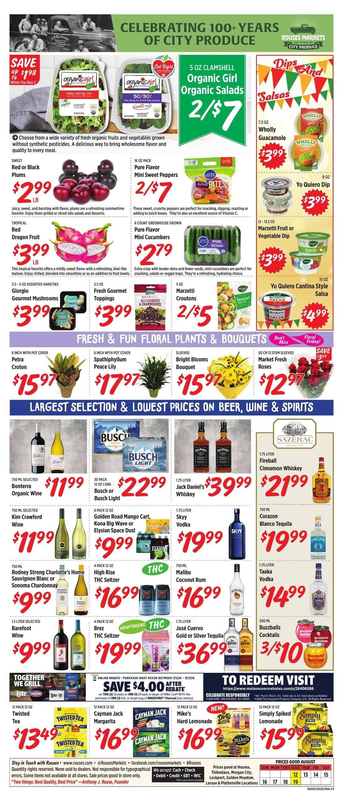 Rouses Supermarkets flyer page 8