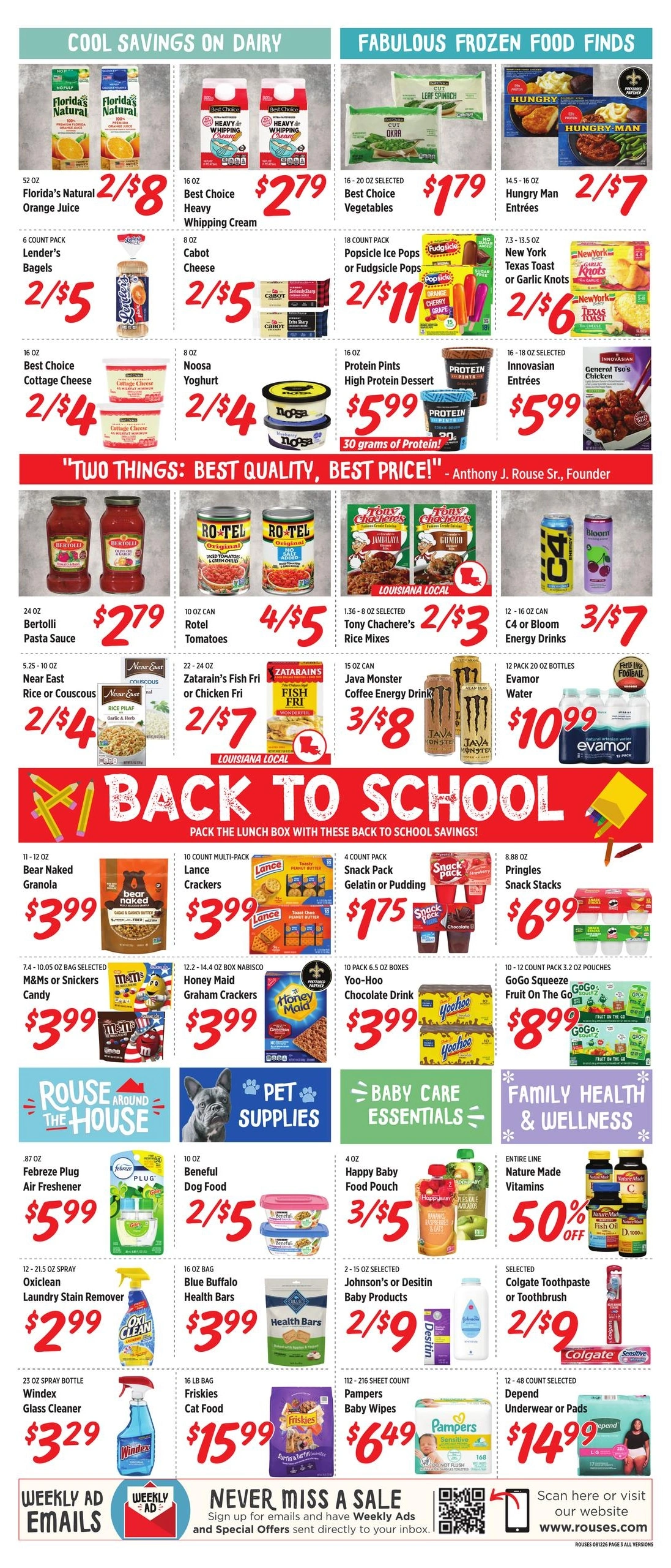 Rouses Supermarkets flyer page 7