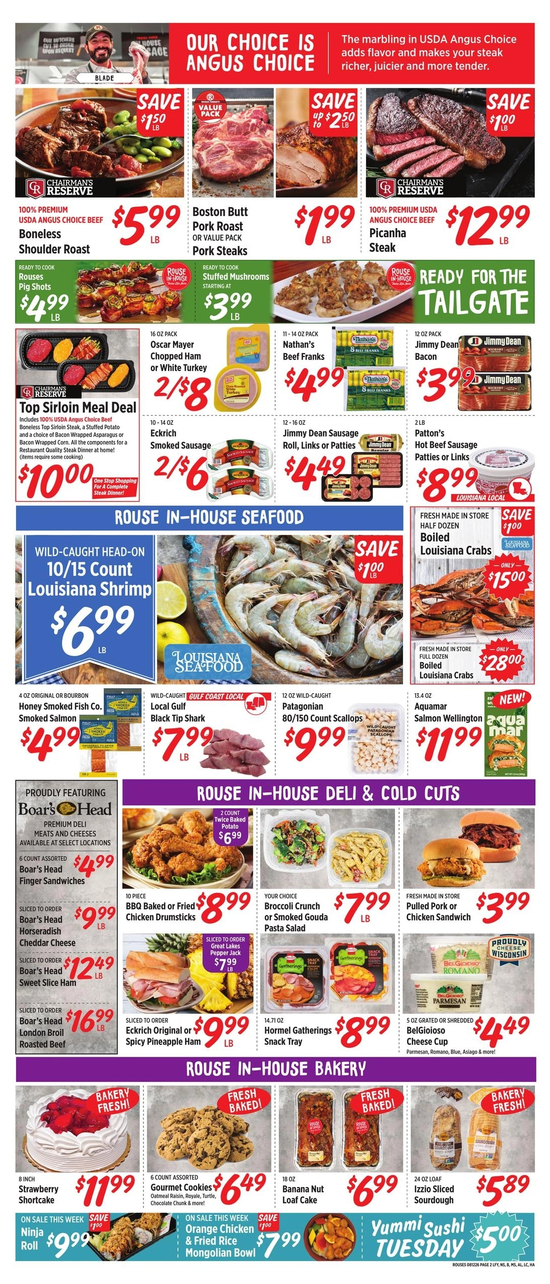 Rouses Supermarkets flyer page 6