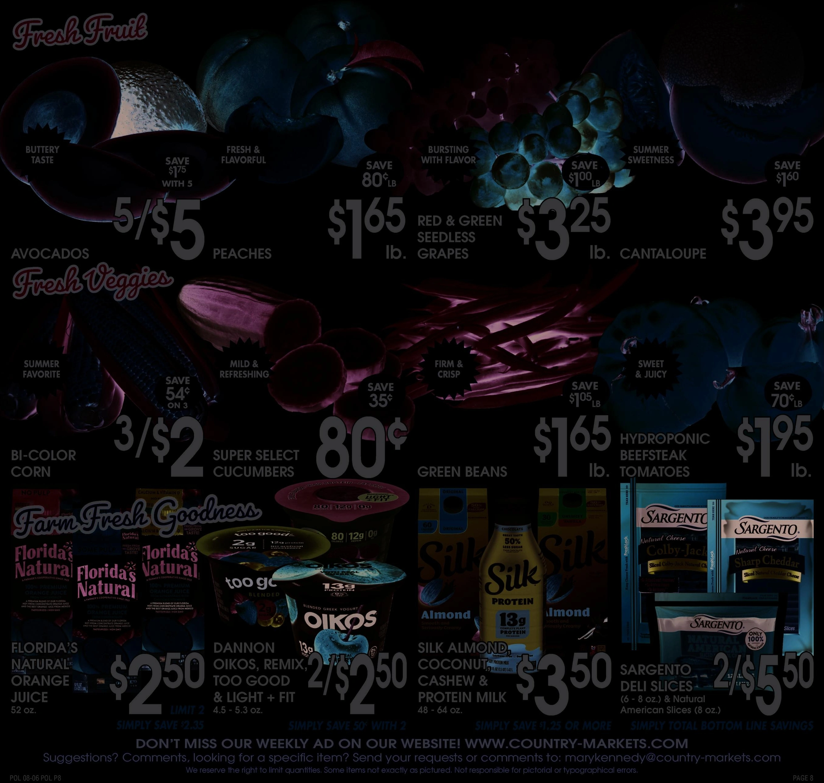 Country Market flyer page 8
