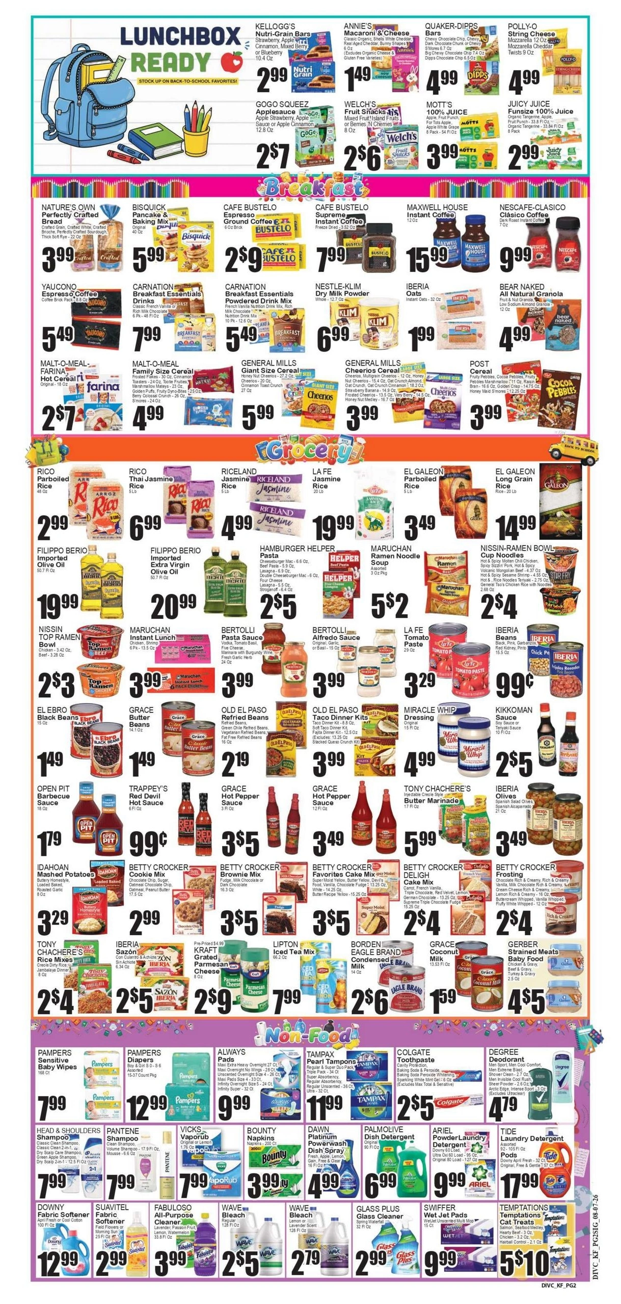 Sabor Tropical flyer page 2