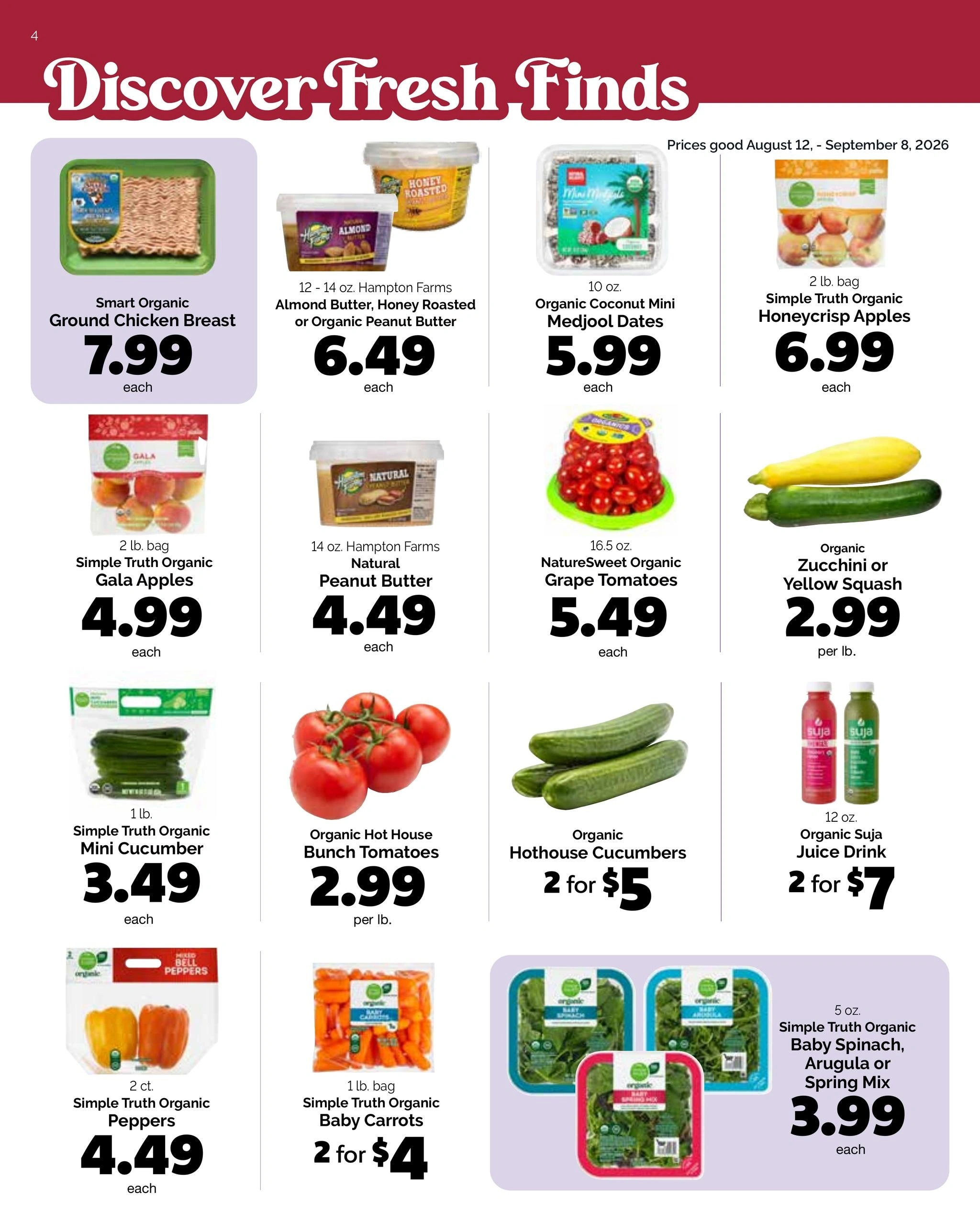 Harris Teeter flyer page 4