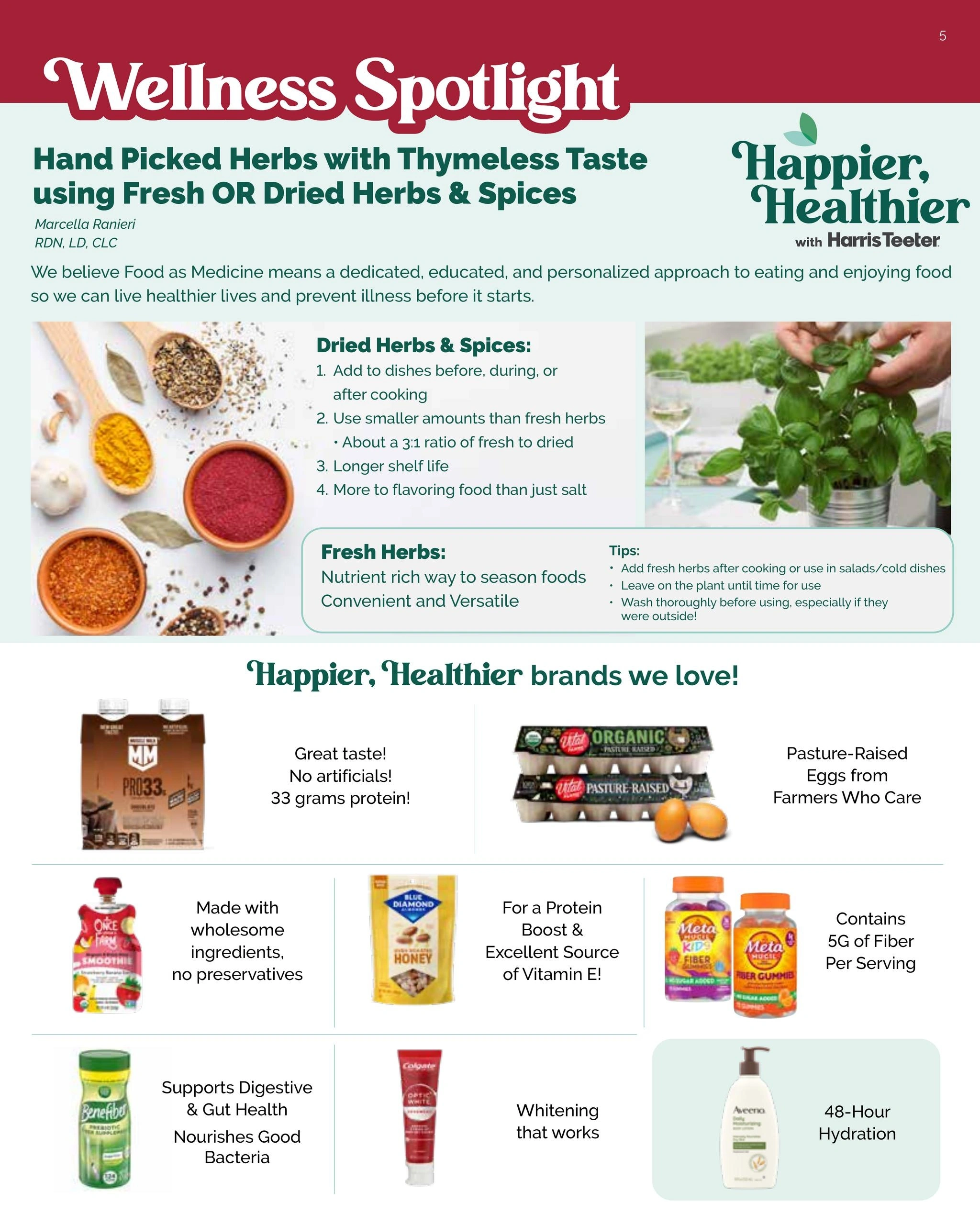 Harris Teeter flyer page 5