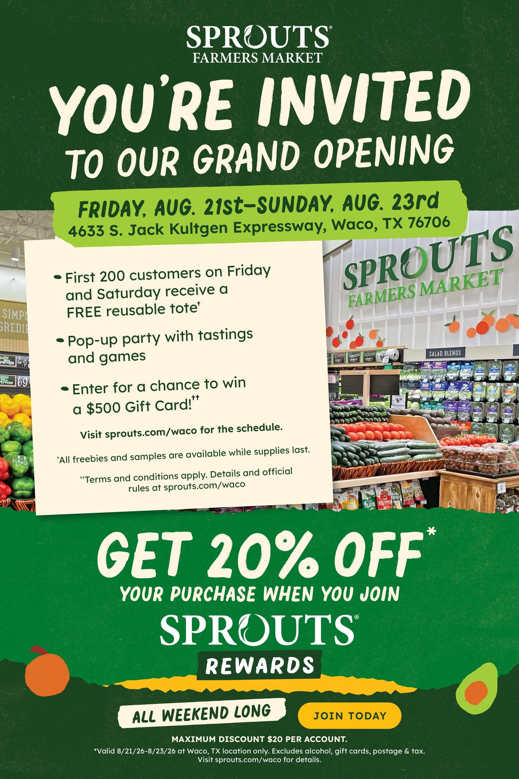 Sprouts Farmers Market flyer page 1