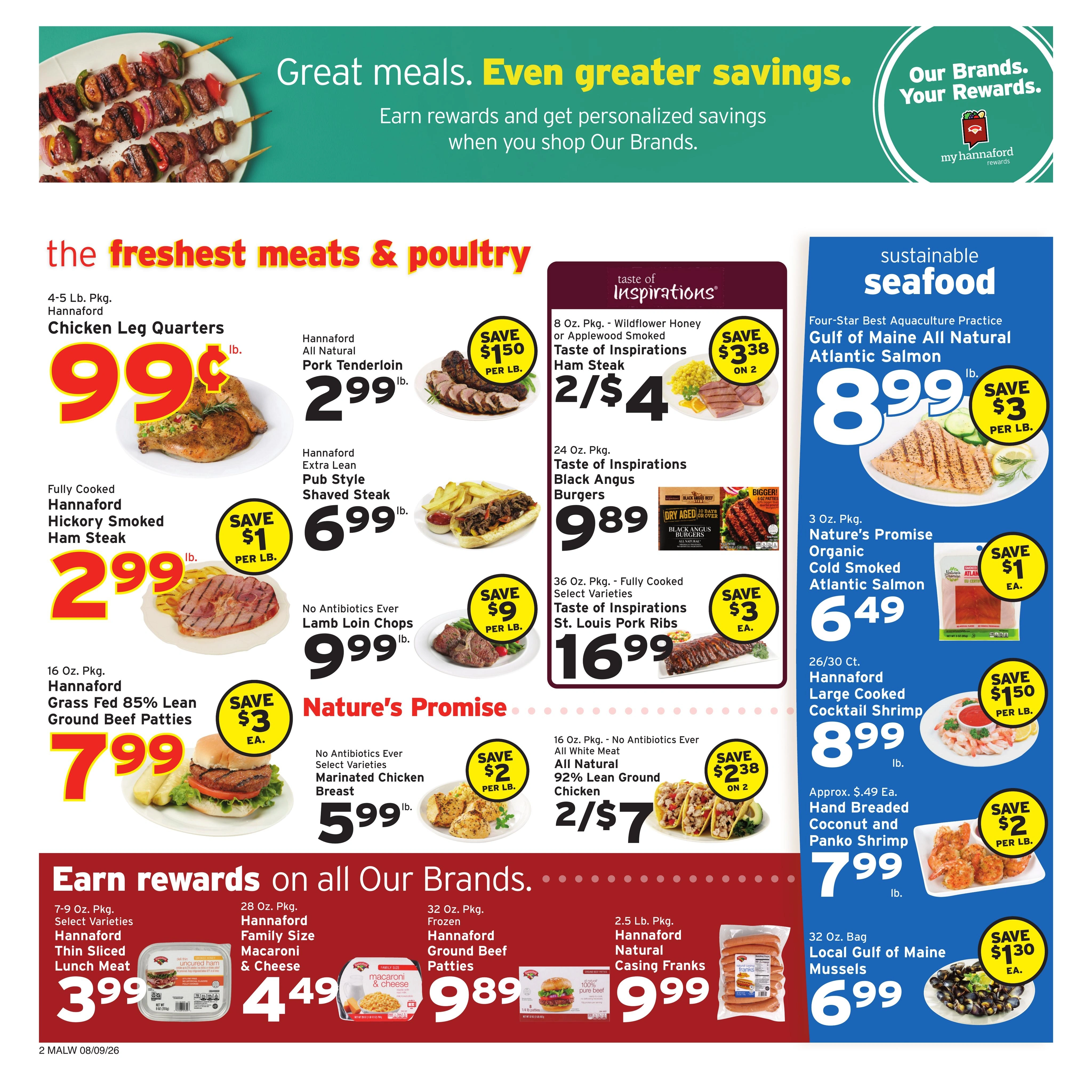 Hannaford flyer page 2
