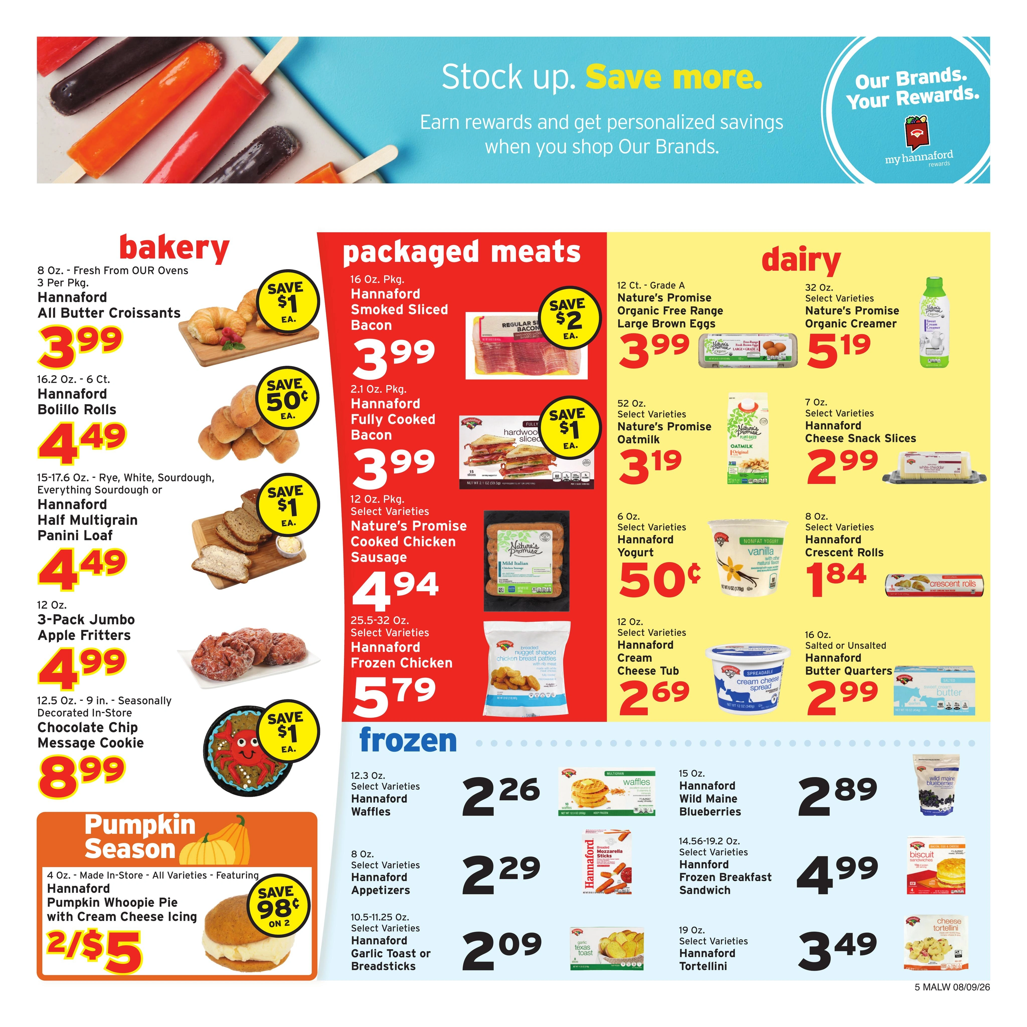 Hannaford flyer page 9