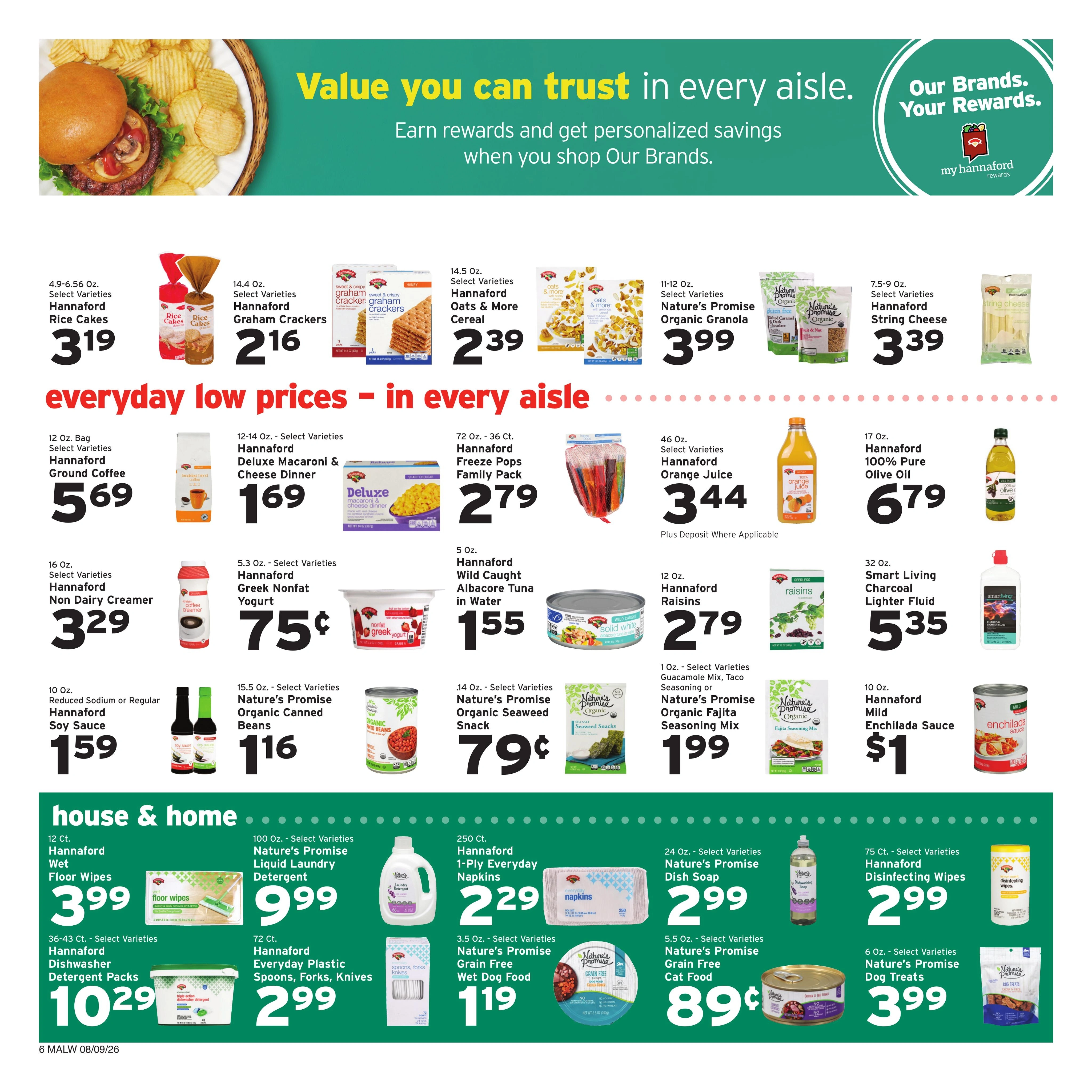Hannaford flyer page 10