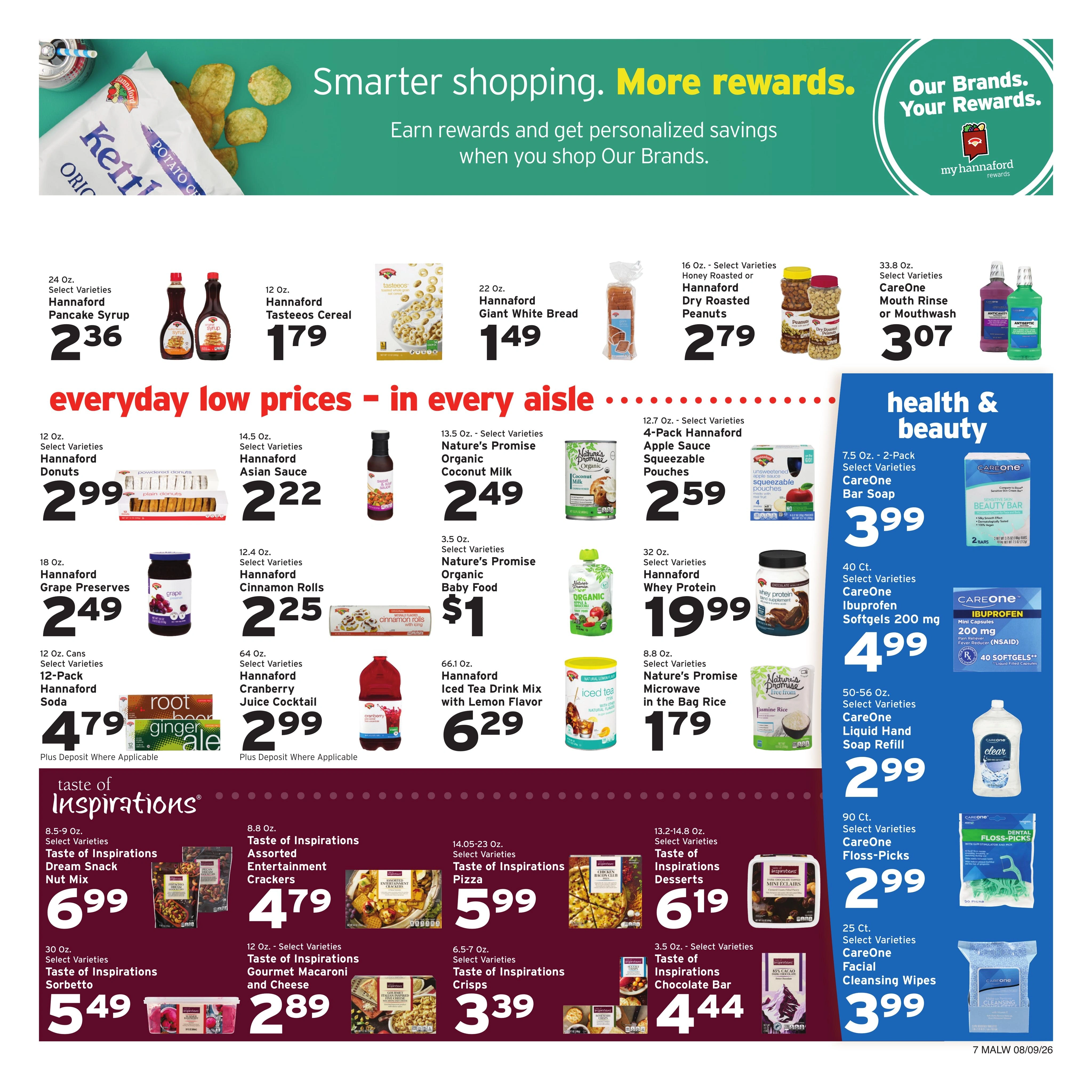 Hannaford flyer page 11