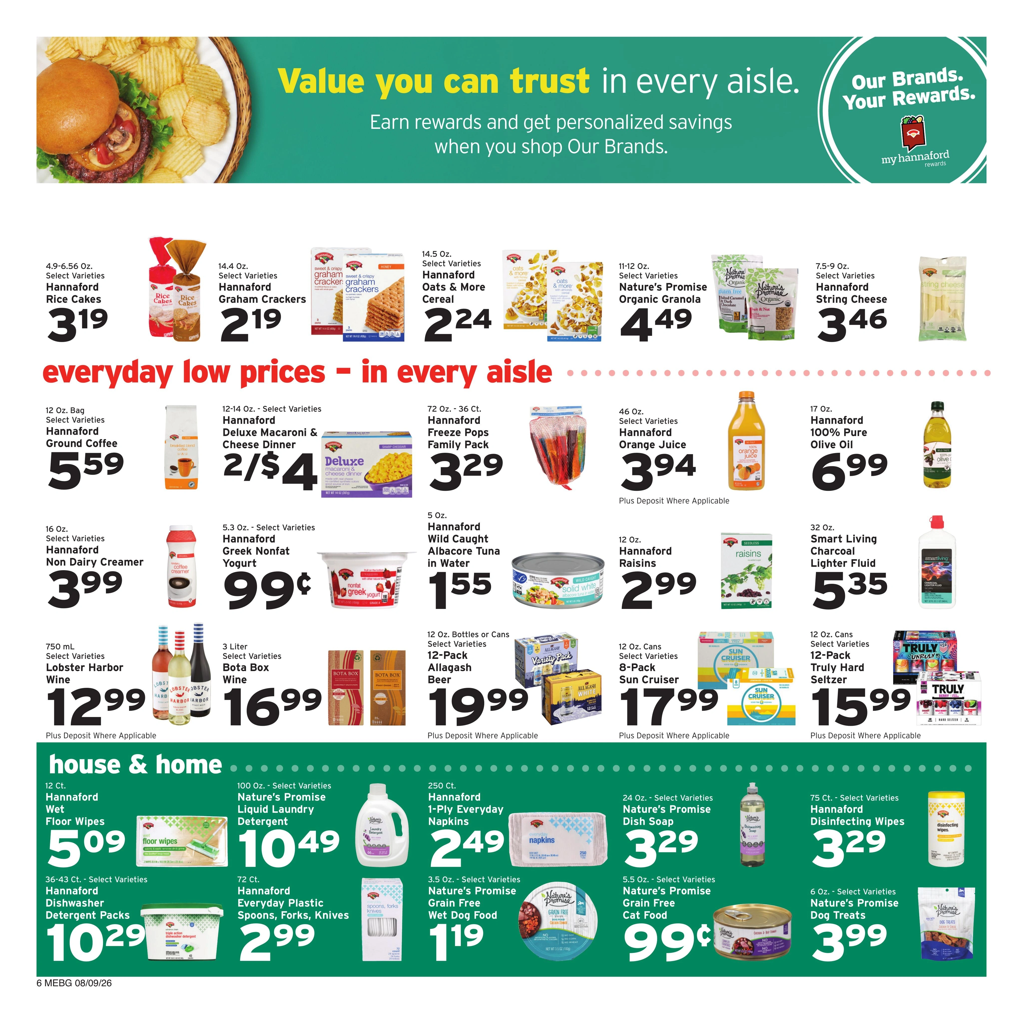 Hannaford flyer page 10