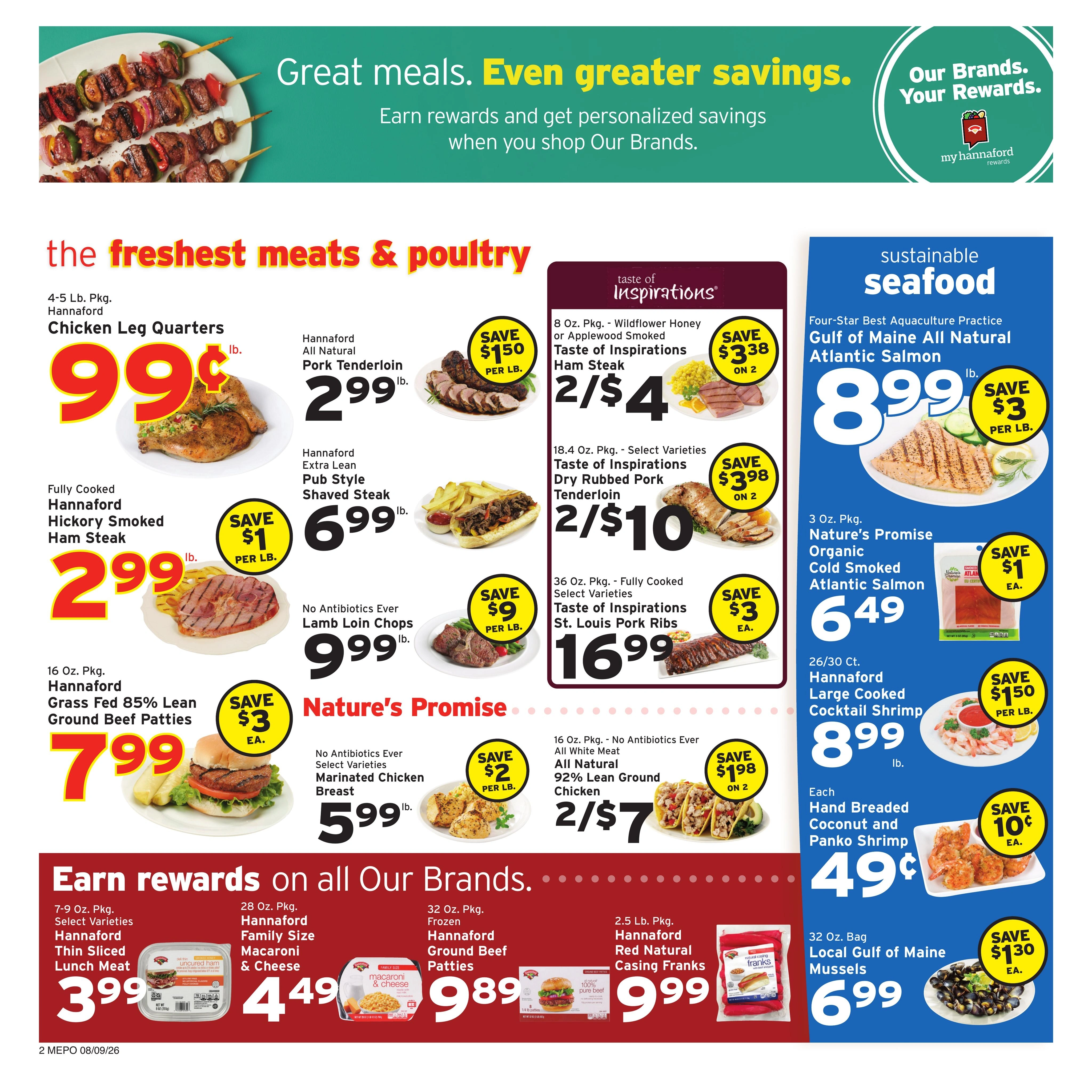 Hannaford flyer page 2