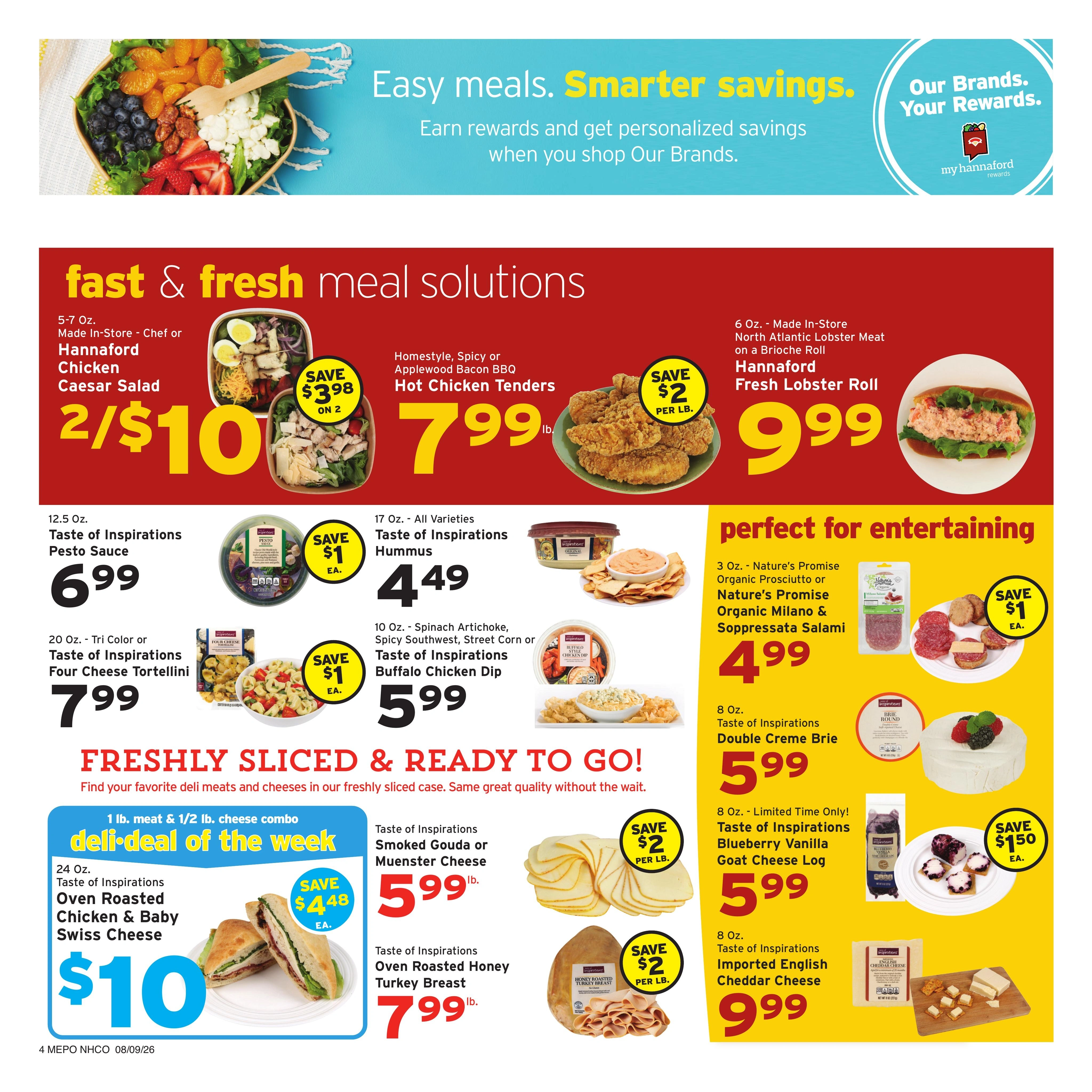 Hannaford flyer page 4