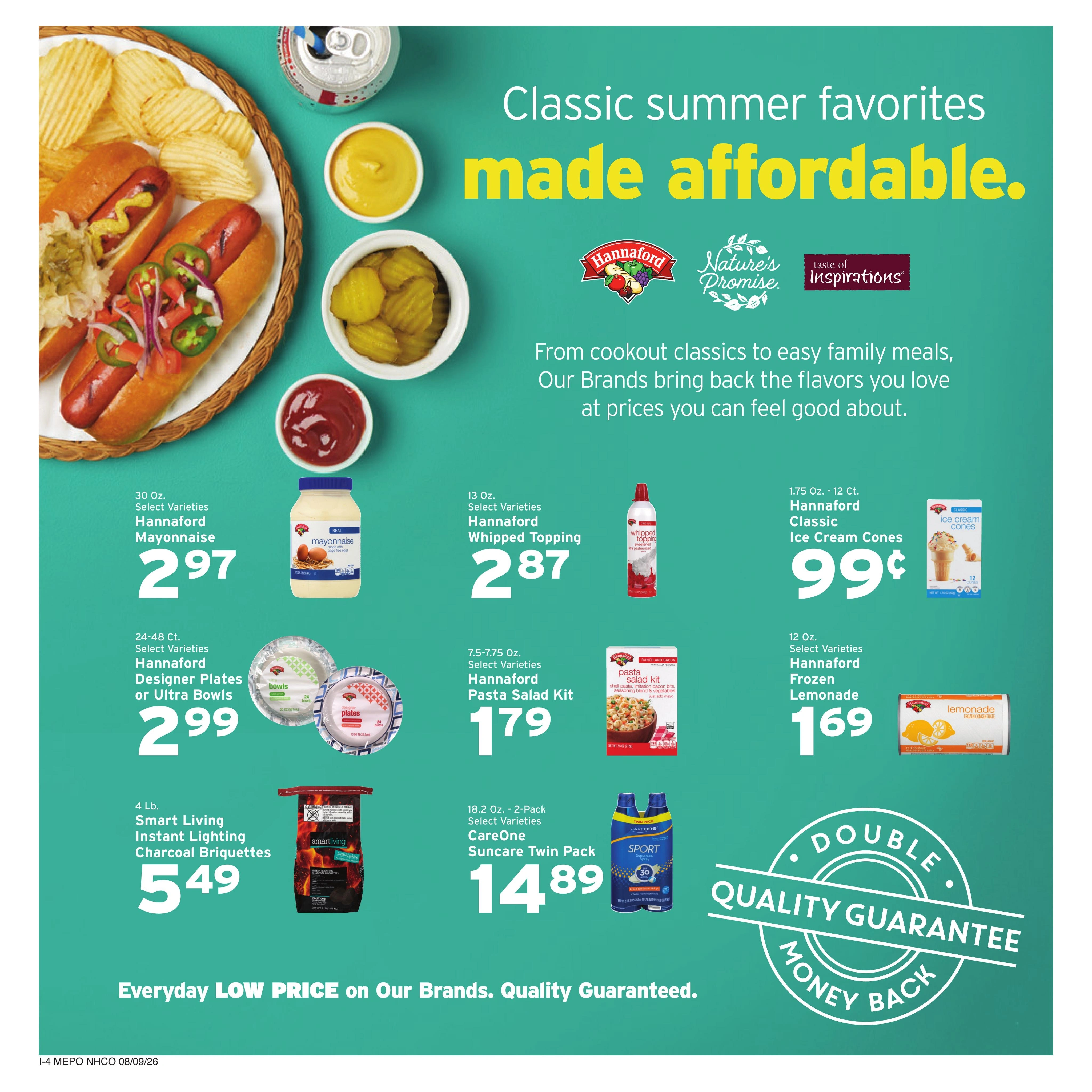 Hannaford flyer page 8