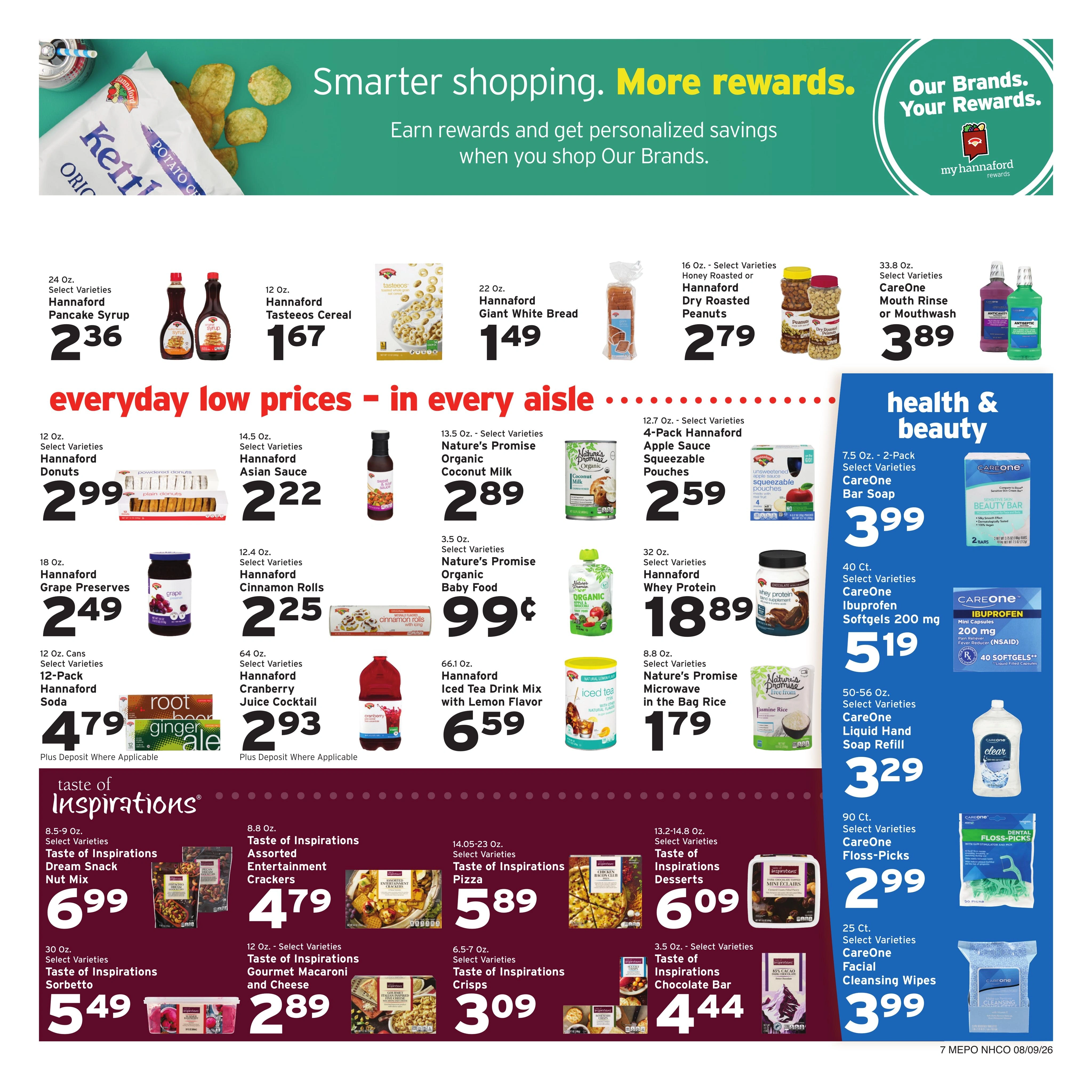 Hannaford flyer page 11