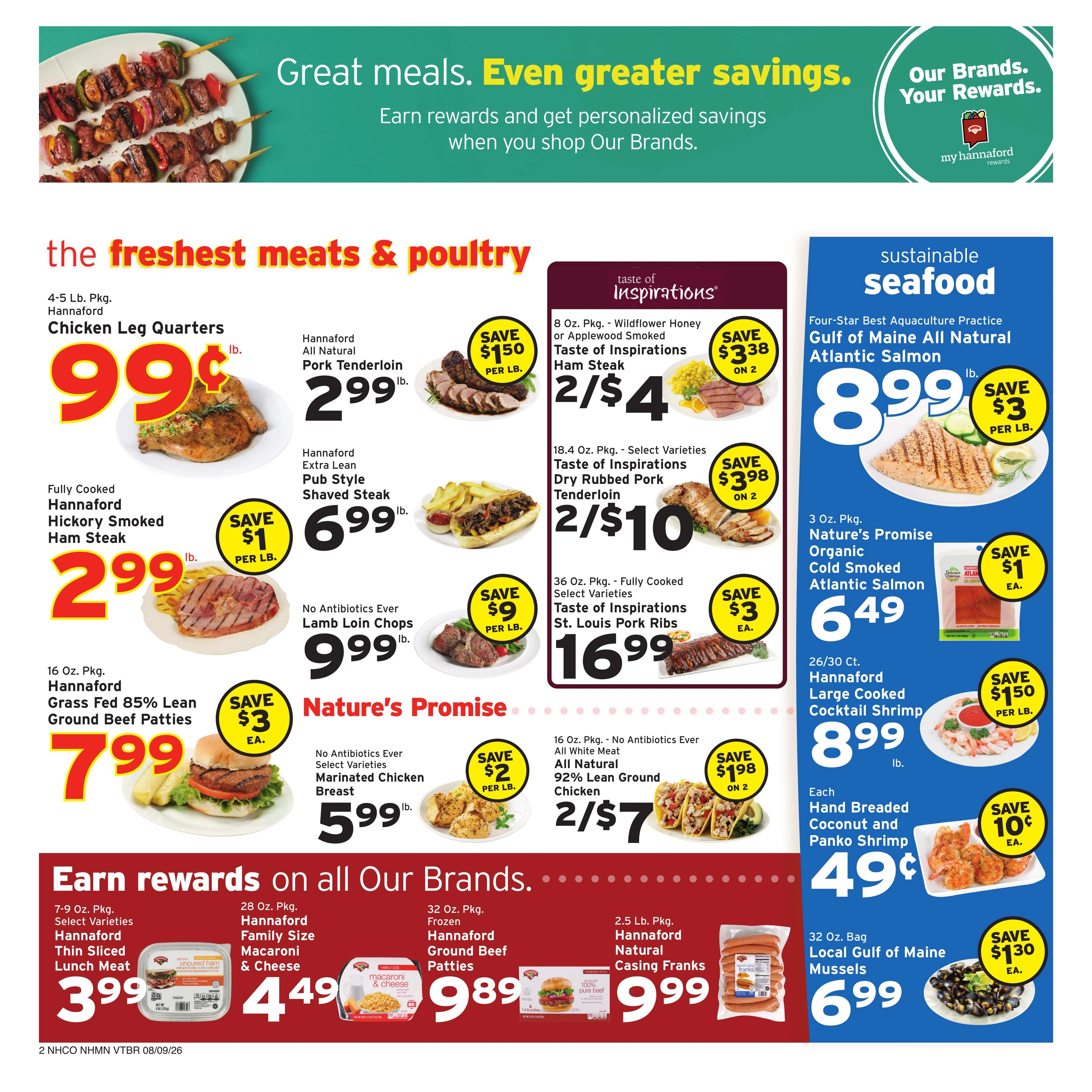 Hannaford flyer page 2