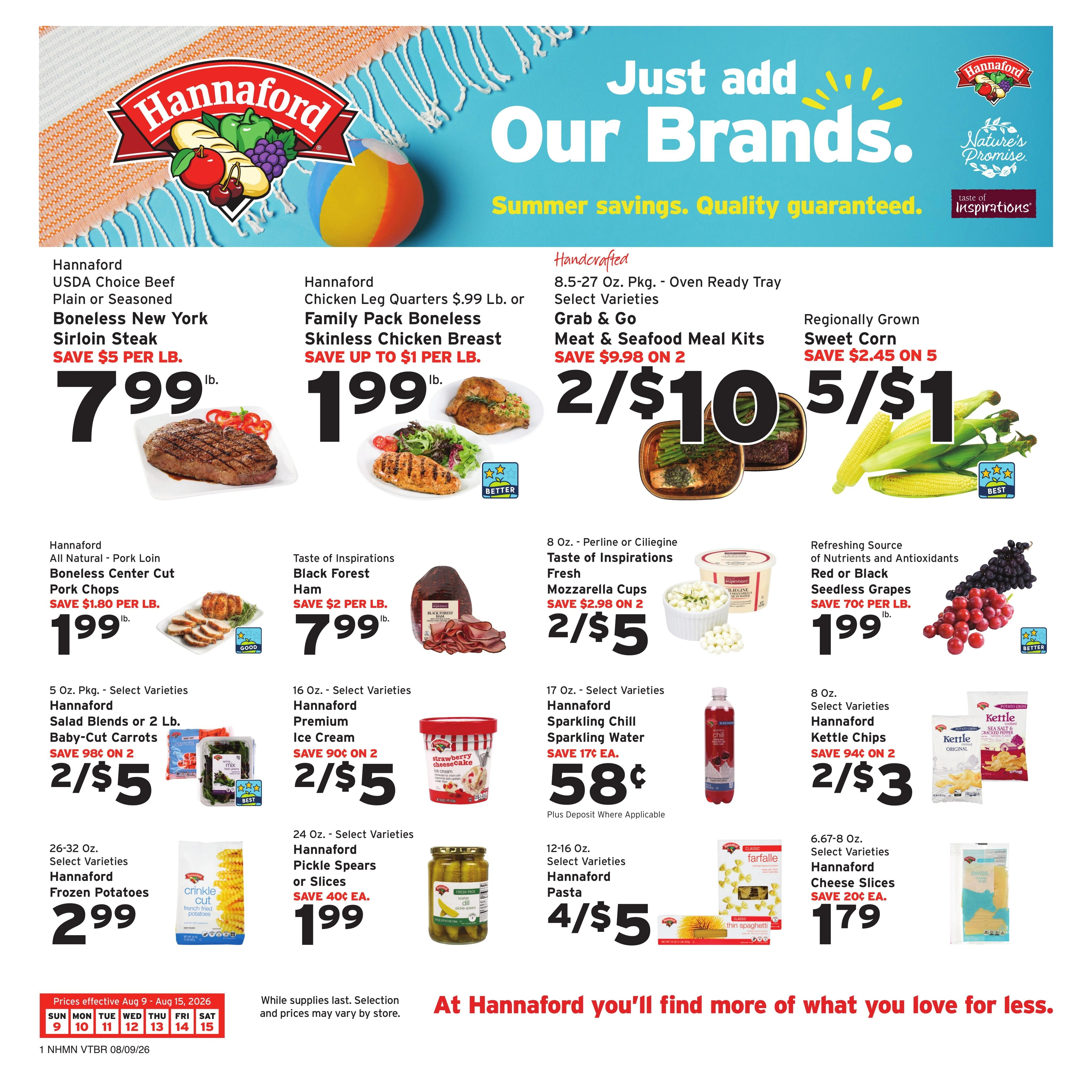 Hannaford flyer page 3