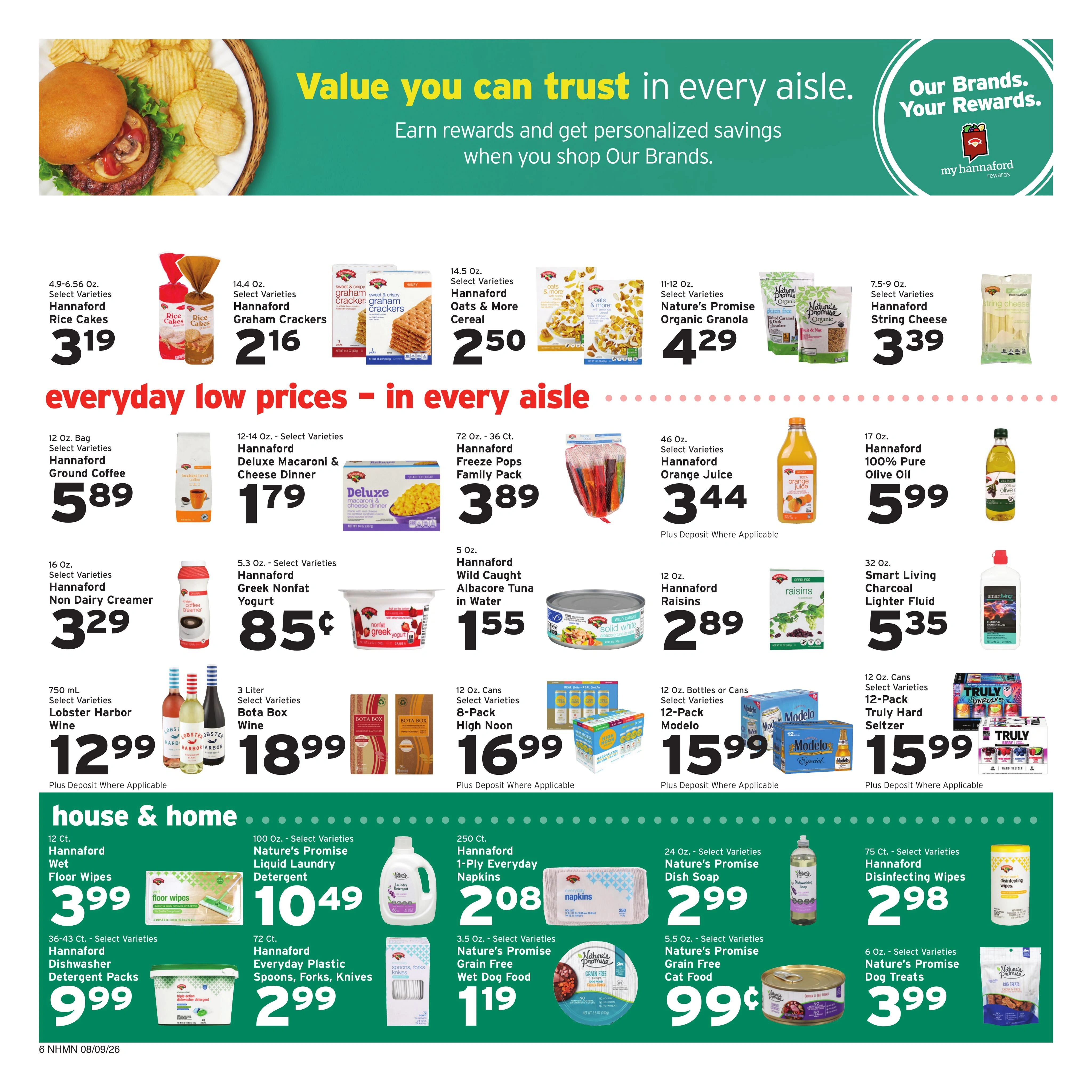Hannaford flyer page 10