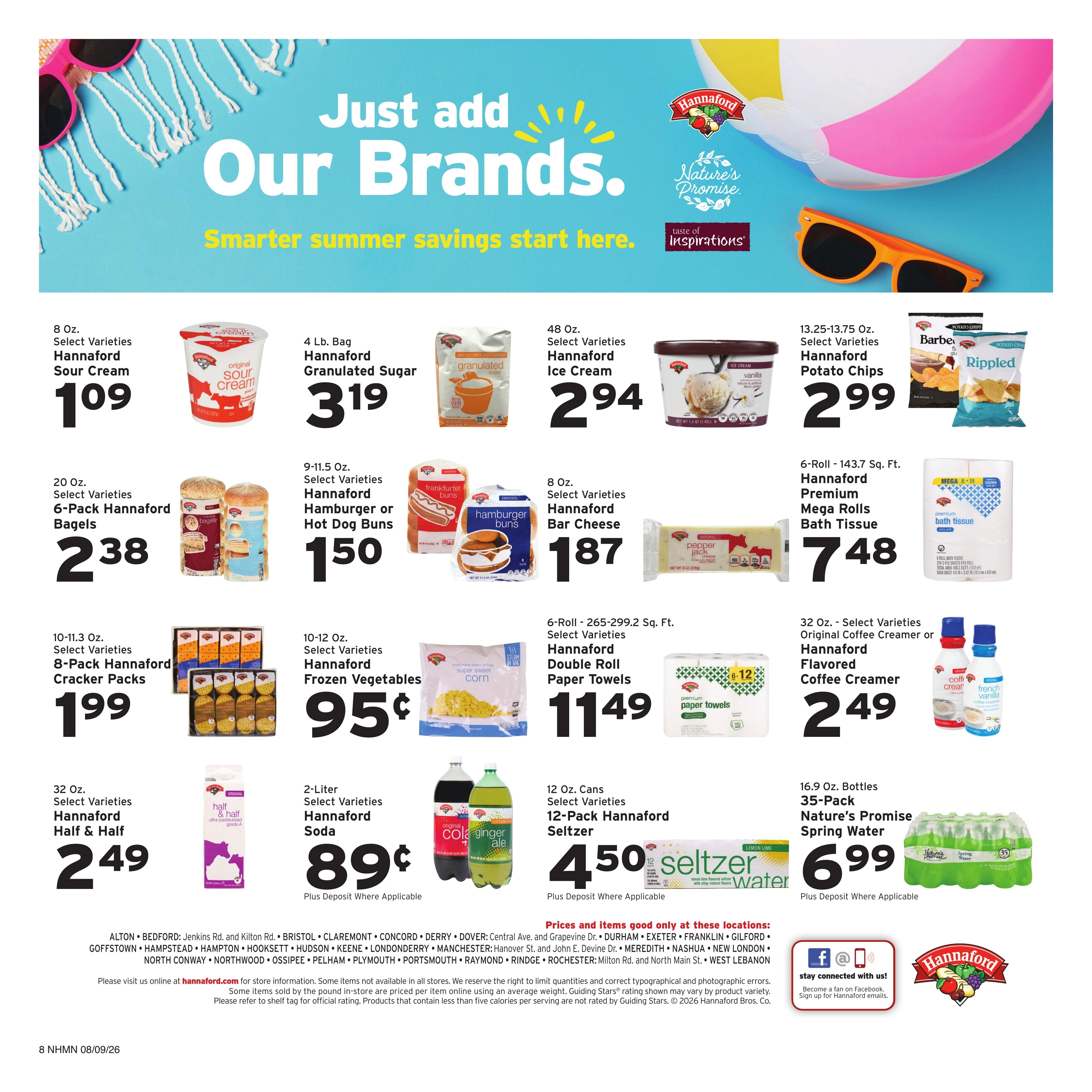 Hannaford flyer page 12