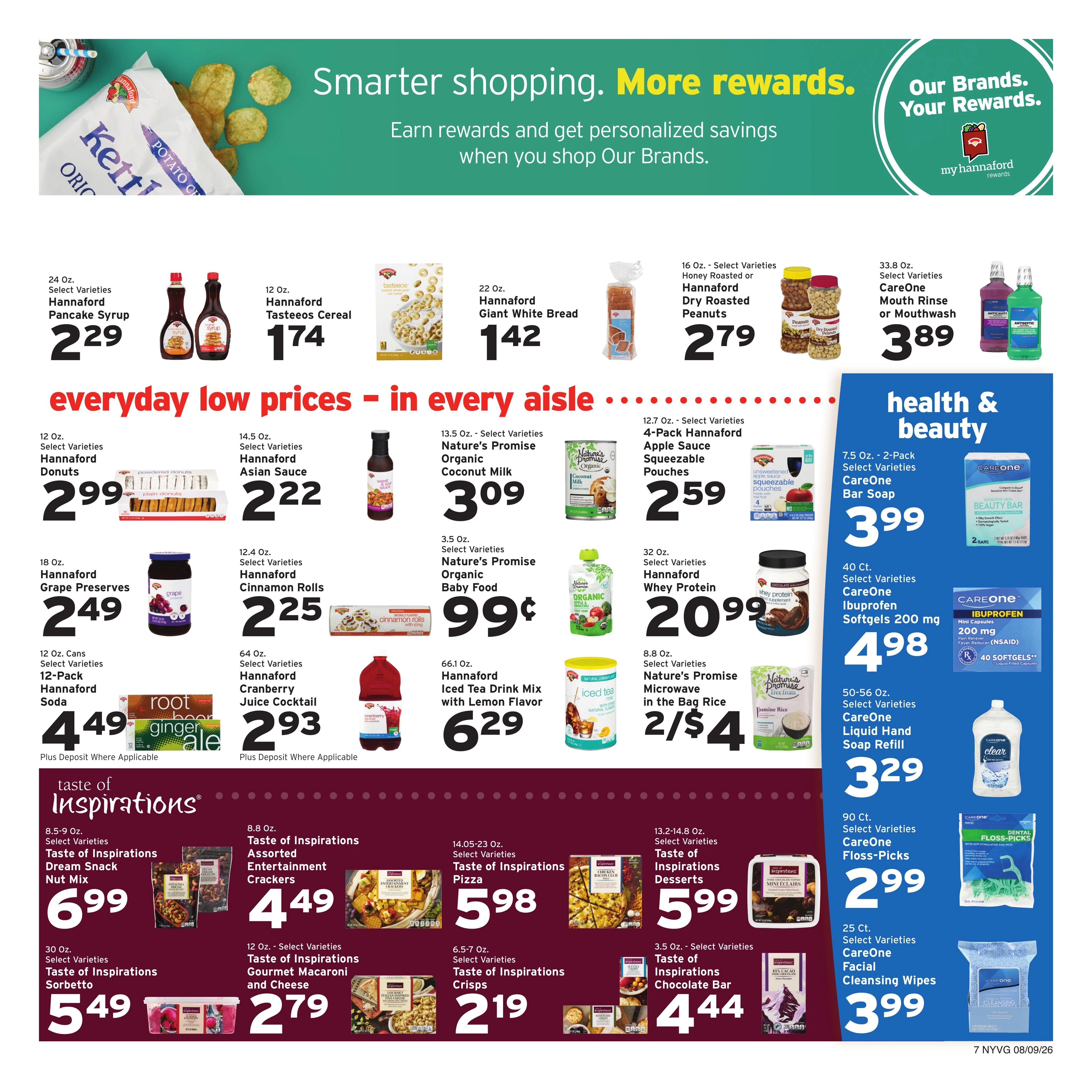 Hannaford flyer page 11