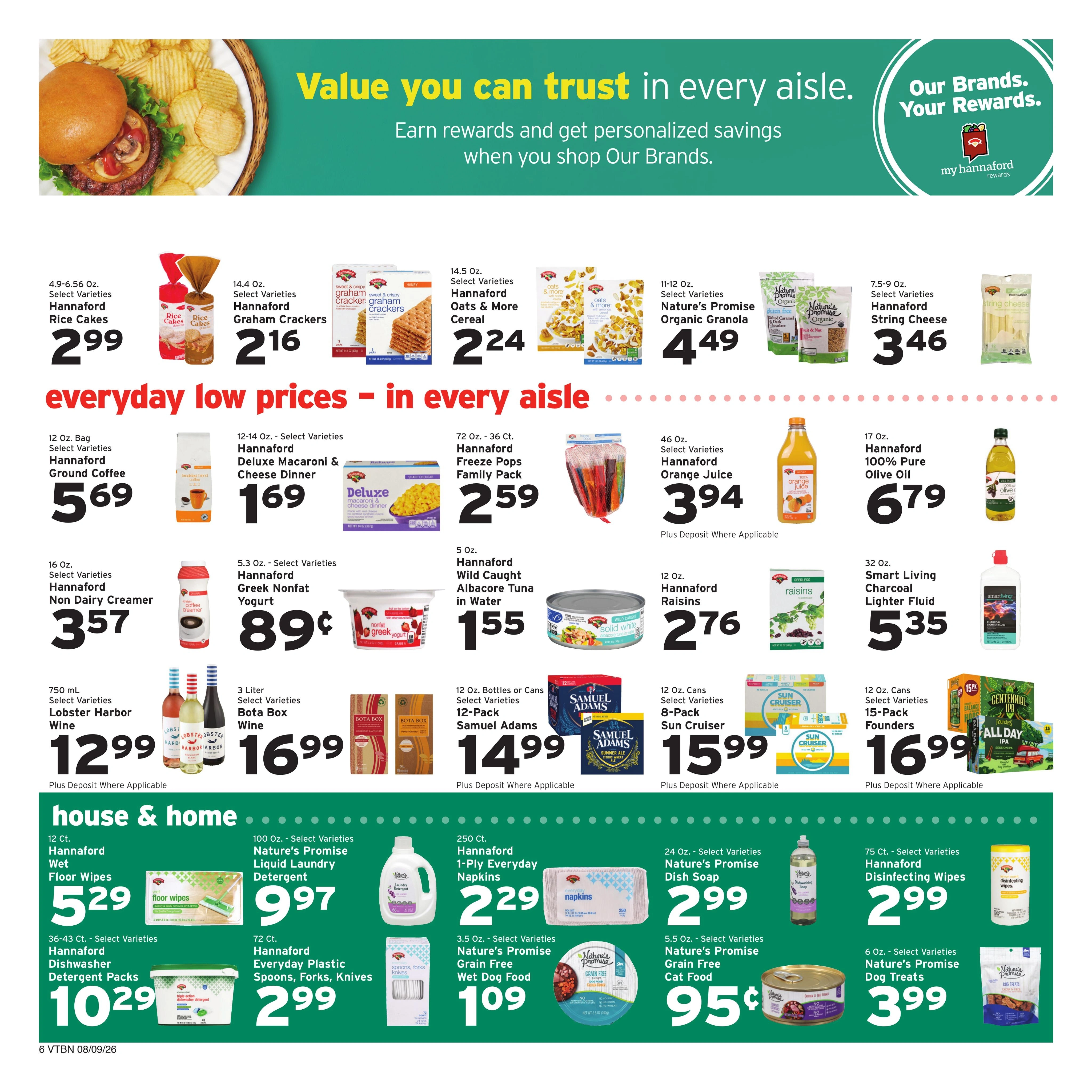 Hannaford flyer page 10