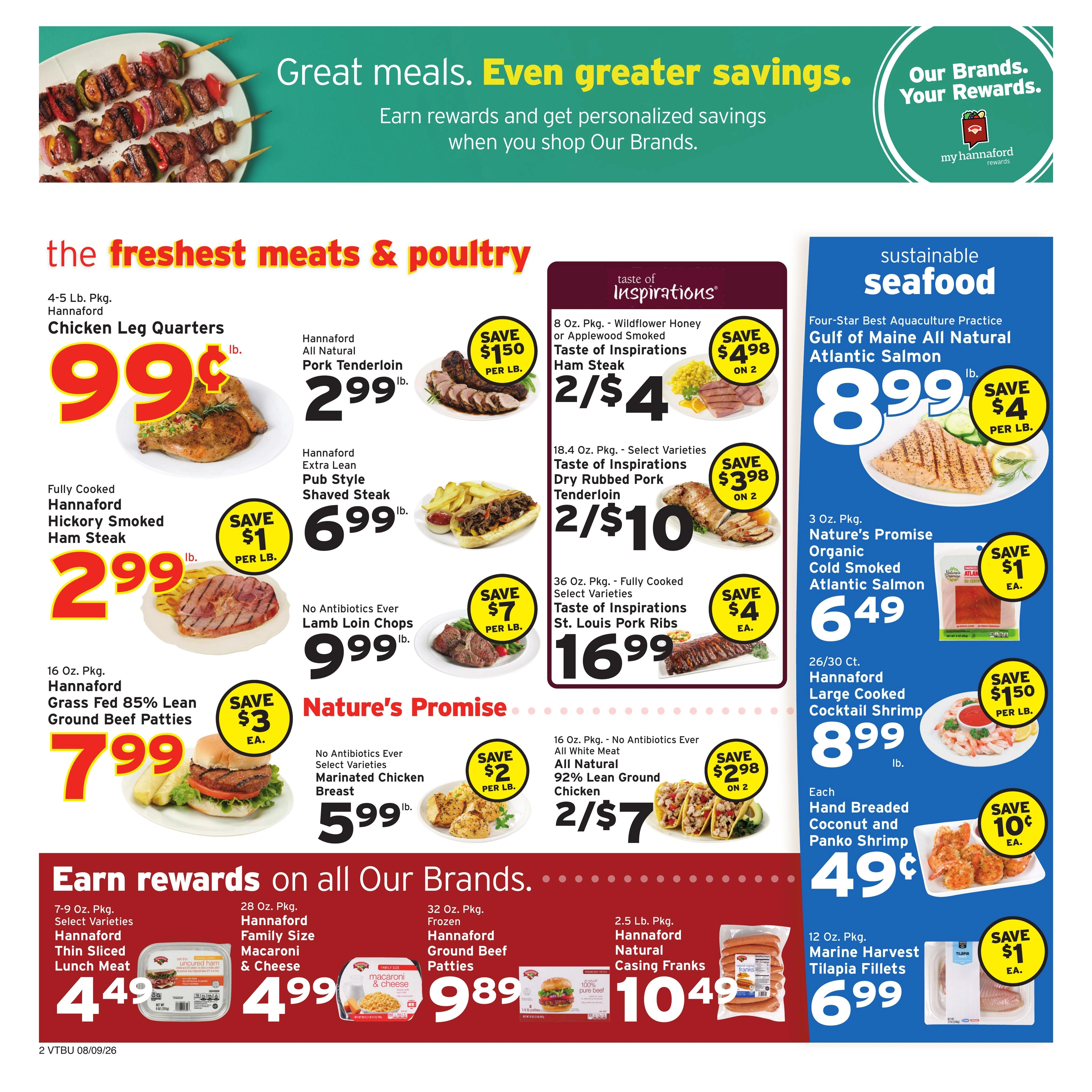 Hannaford flyer page 2