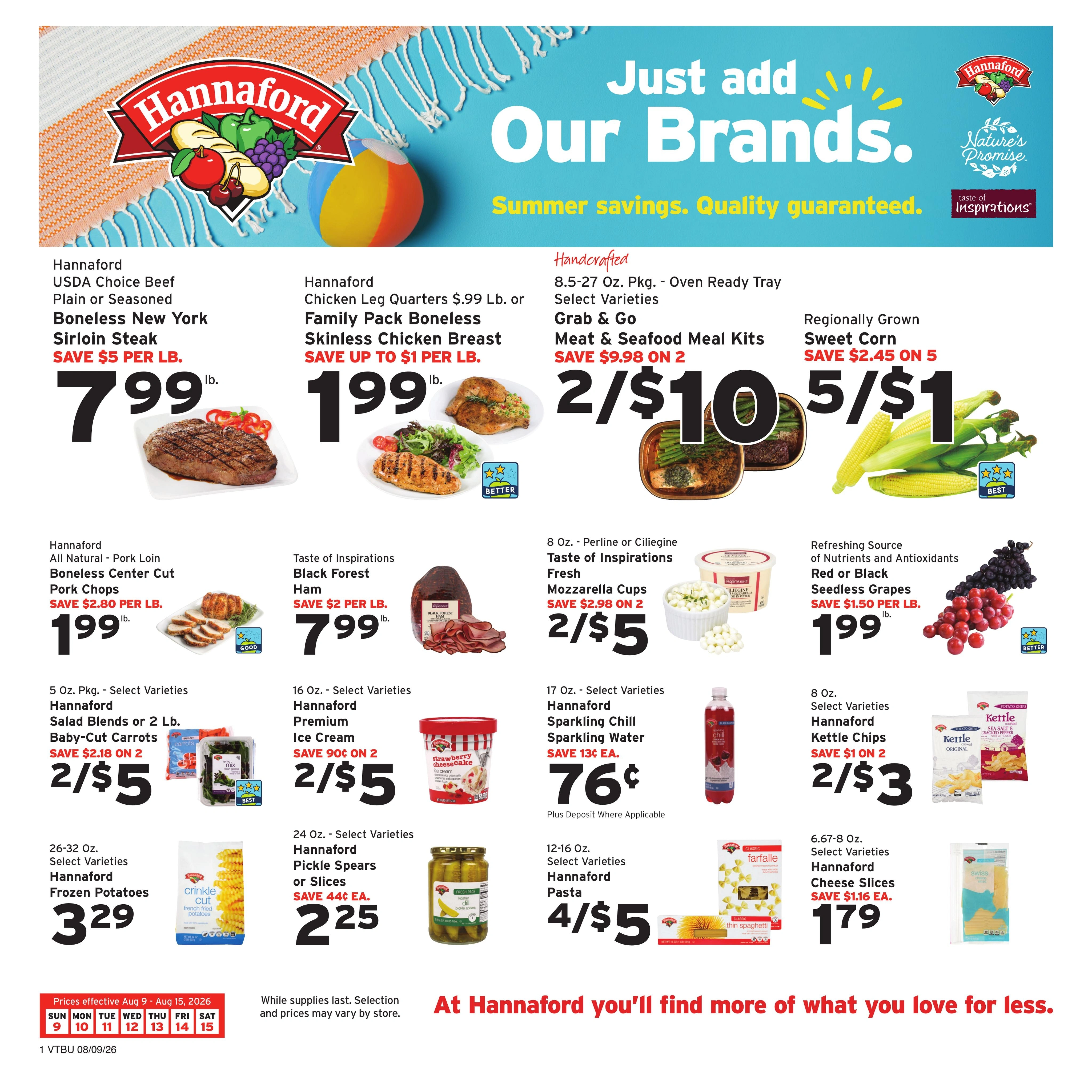 Hannaford flyer page 3