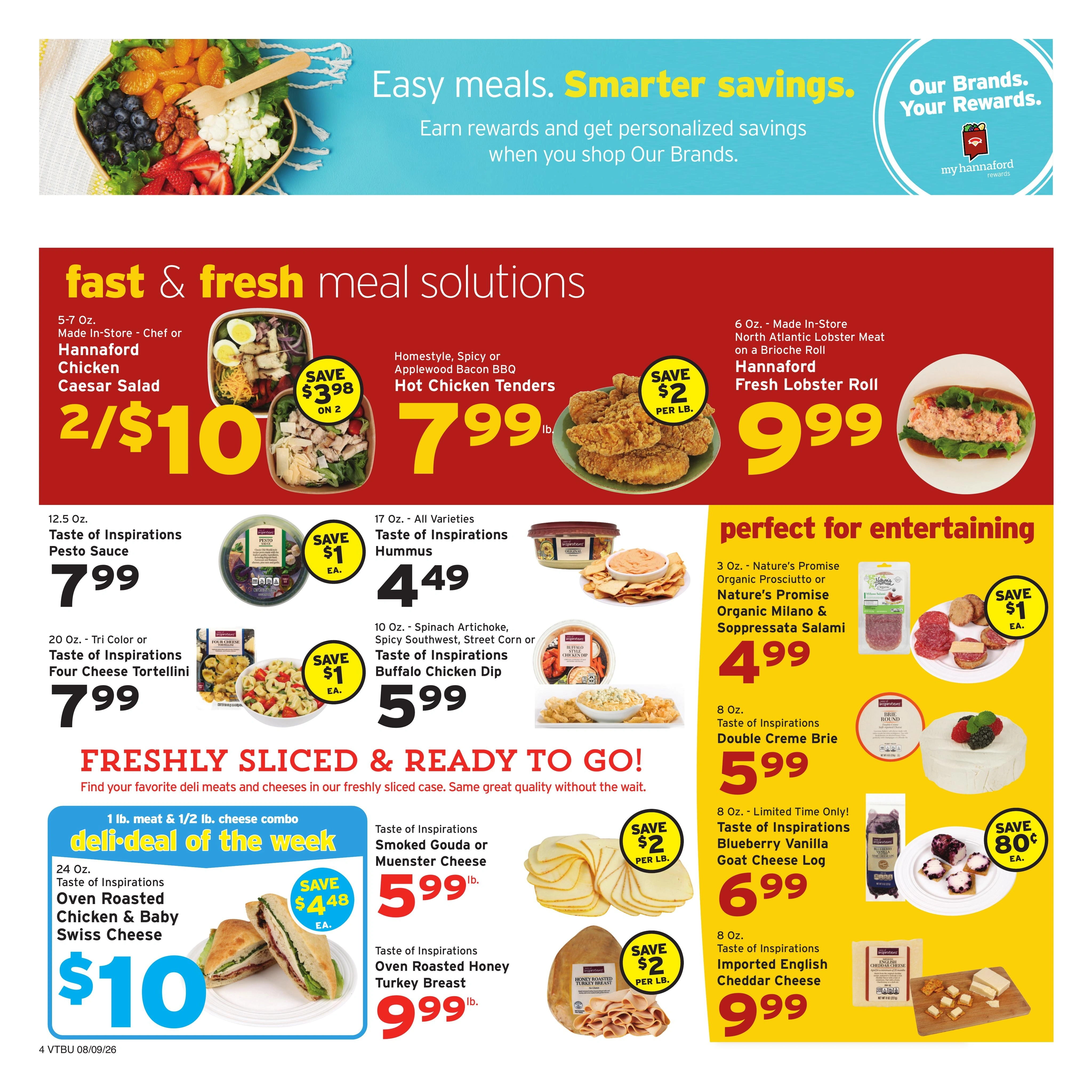 Hannaford flyer page 4