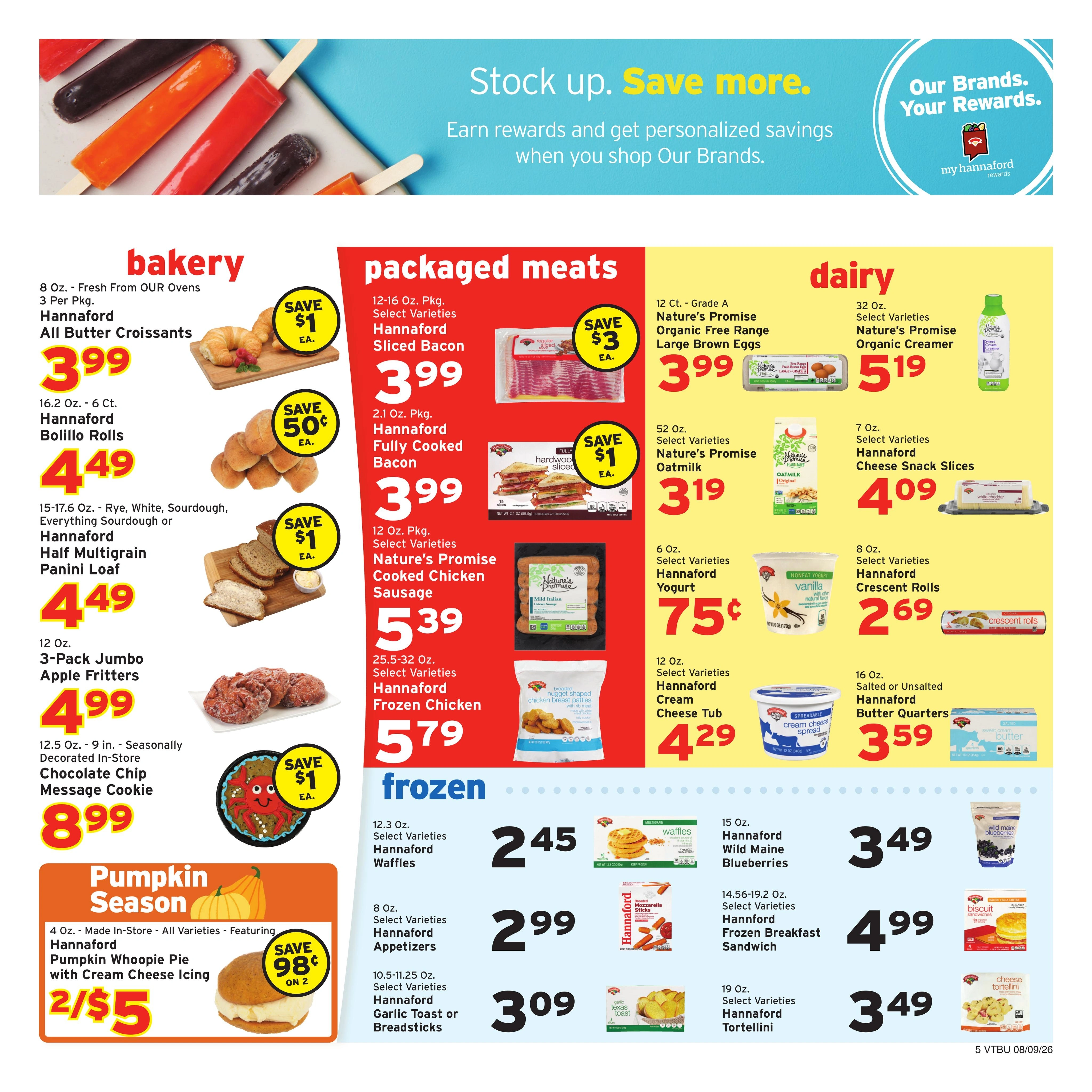 Hannaford flyer page 9