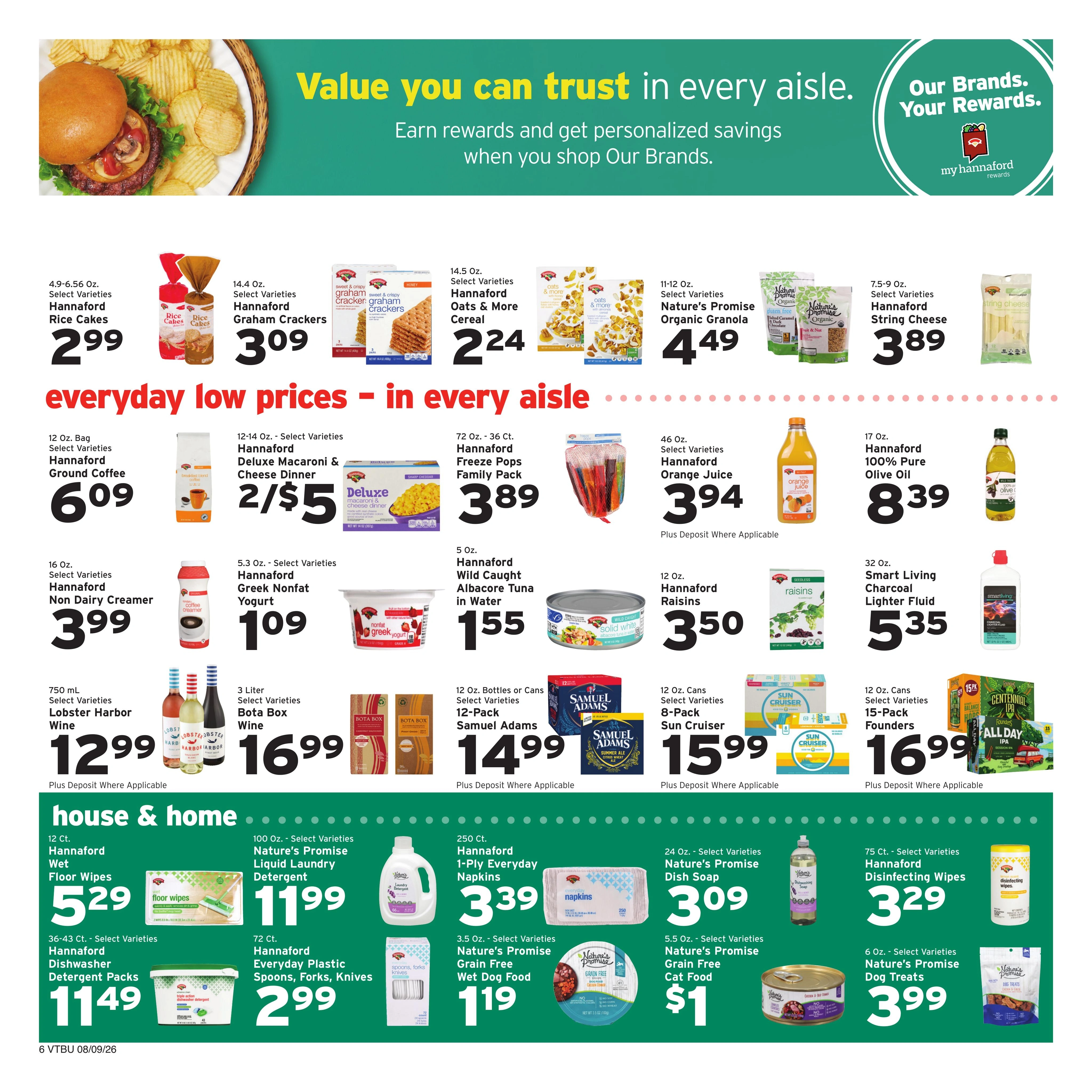 Hannaford flyer page 10