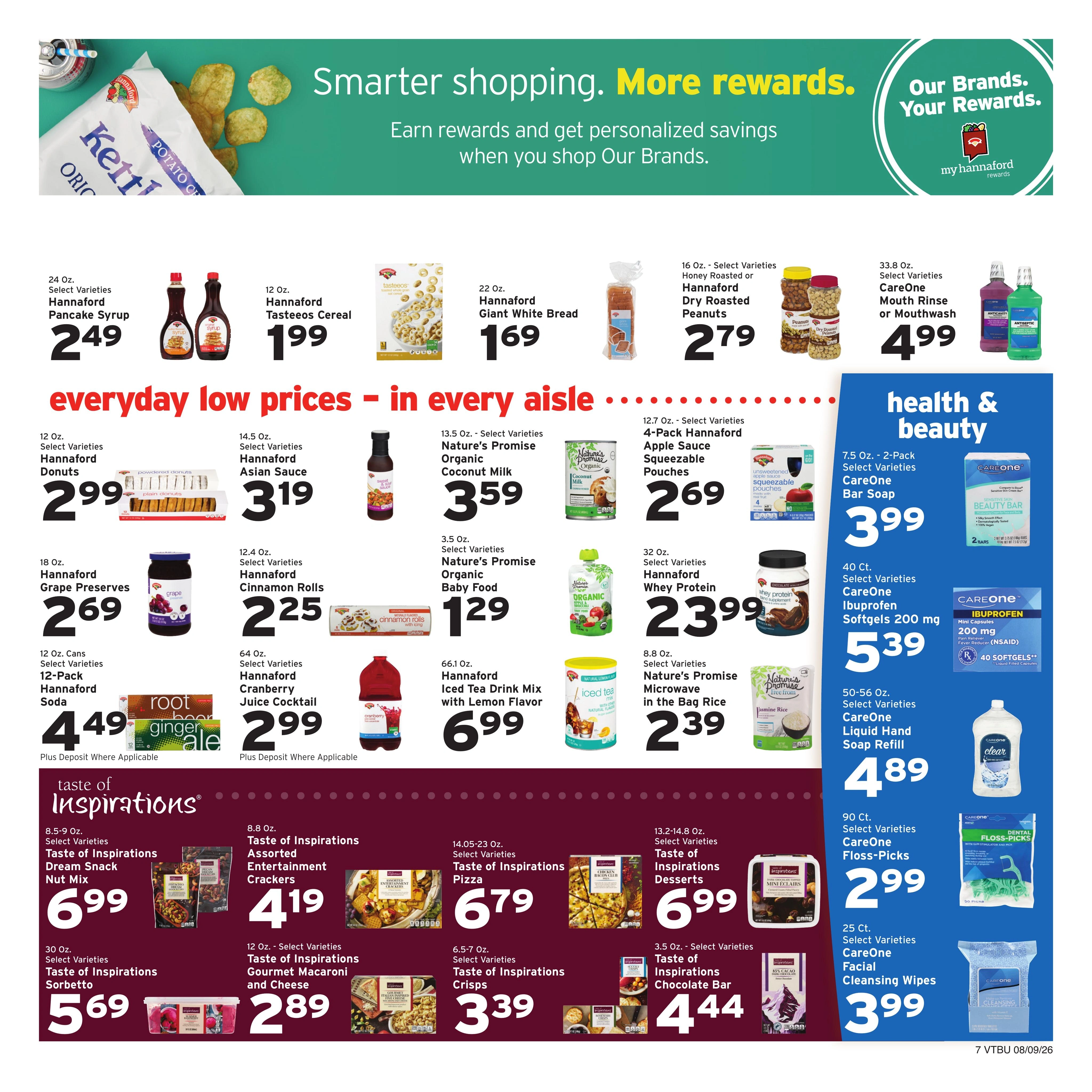 Hannaford flyer page 11