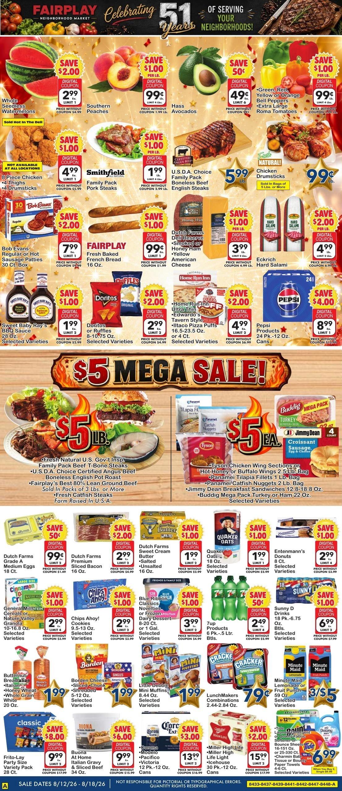 Fairplay Foods flyer page 1