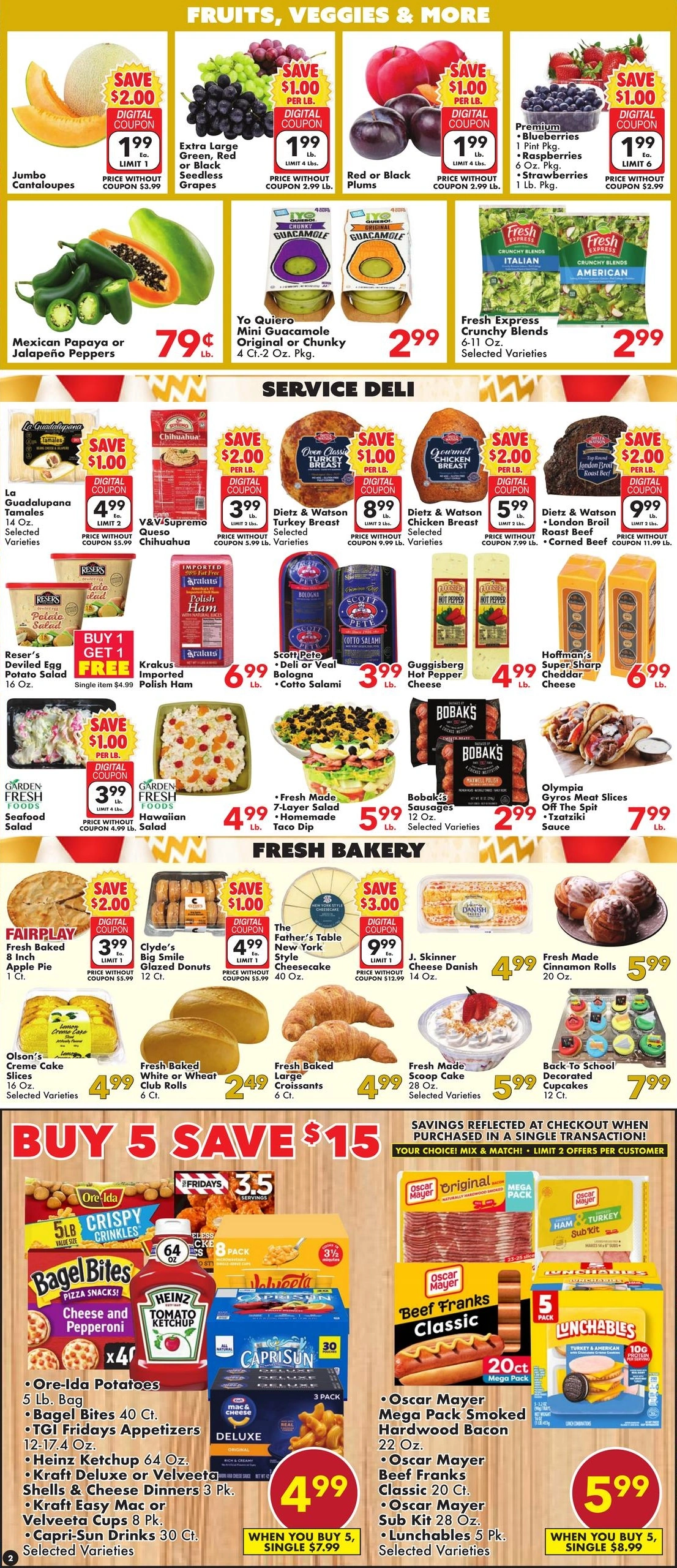 Fairplay Foods flyer page 2