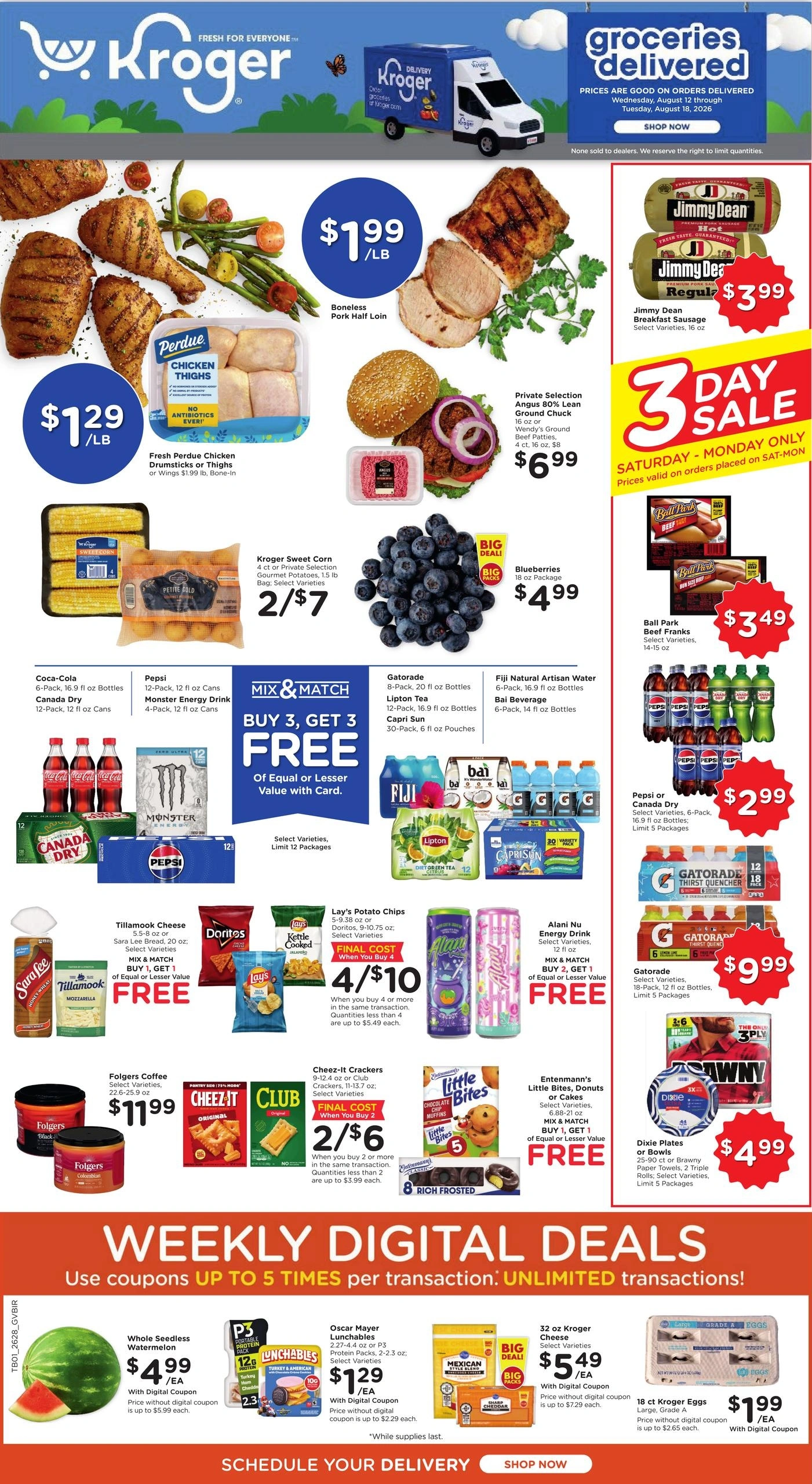 Kroger flyer page 1