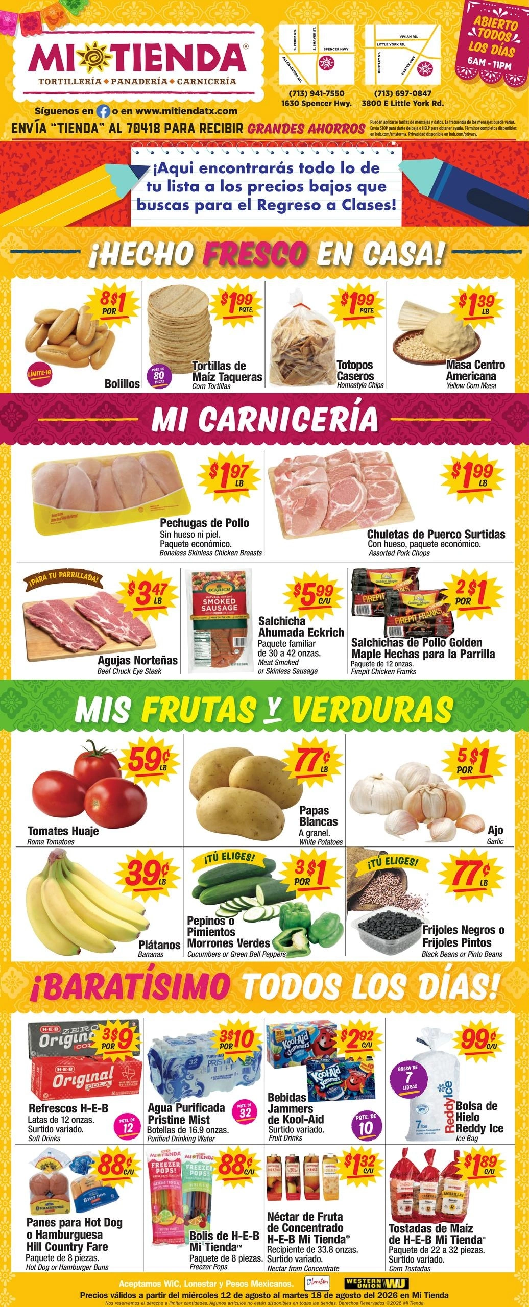 Mi Tienda flyer page 1