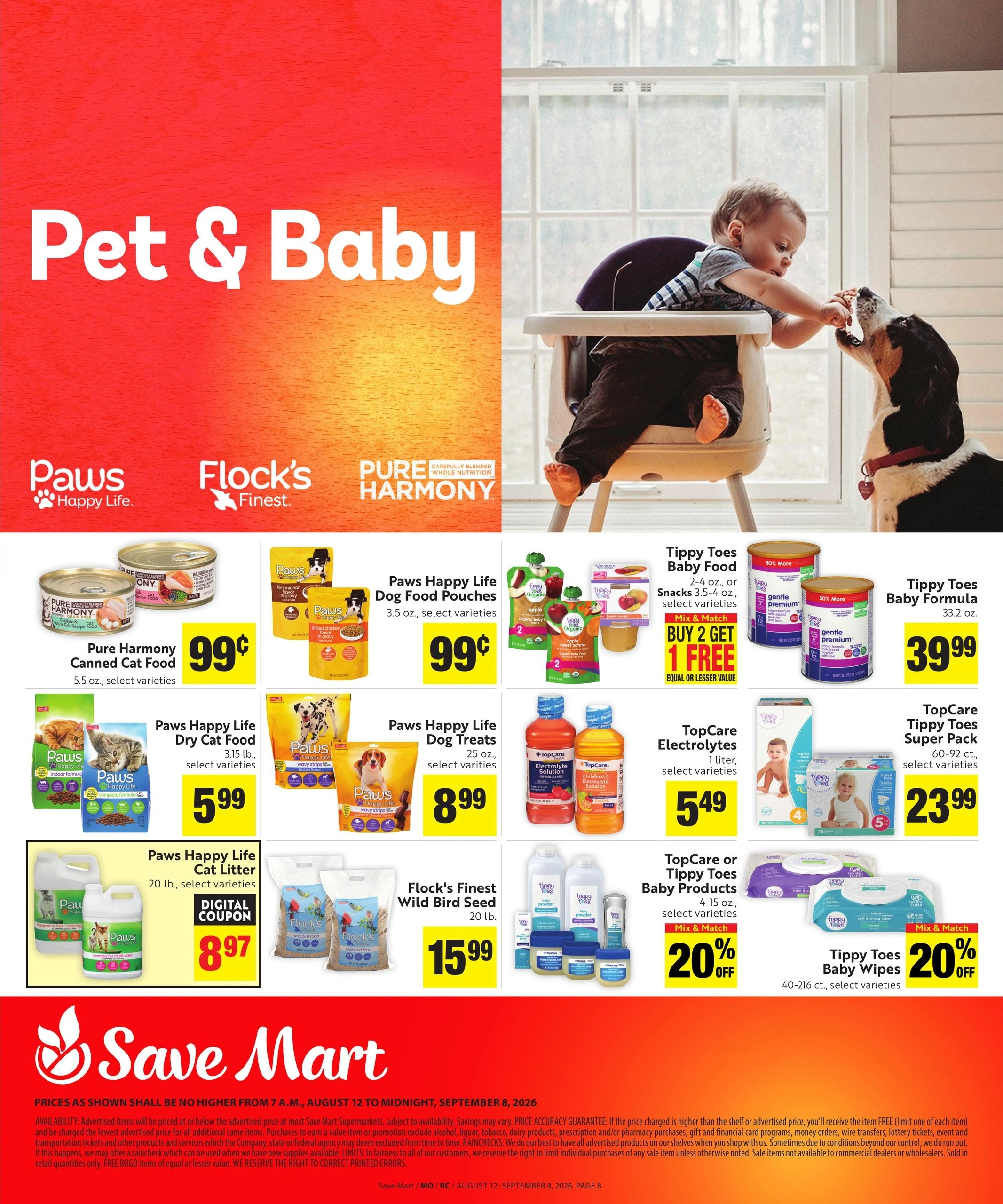 Save Mart flyer page 8