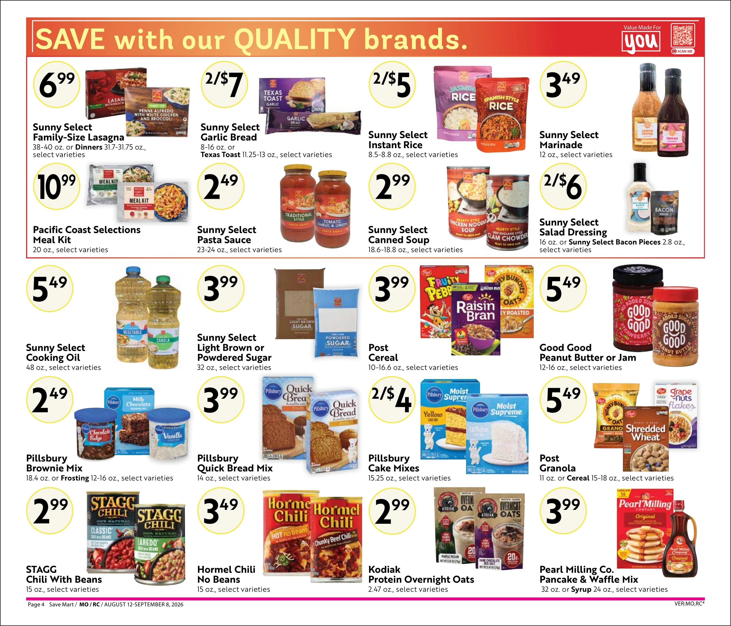 Save Mart flyer page 4